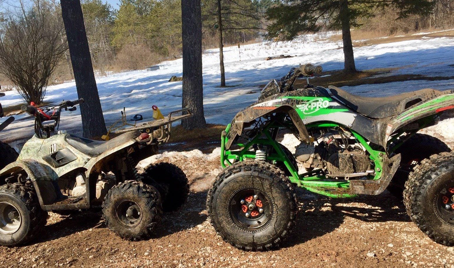 X-PRO Storm 125 125cc ATV Quad Adults ATV 4 Wheelers Youth 4 wheeler ATVs Big Boys ATVs Quads (Red) customer photo 1