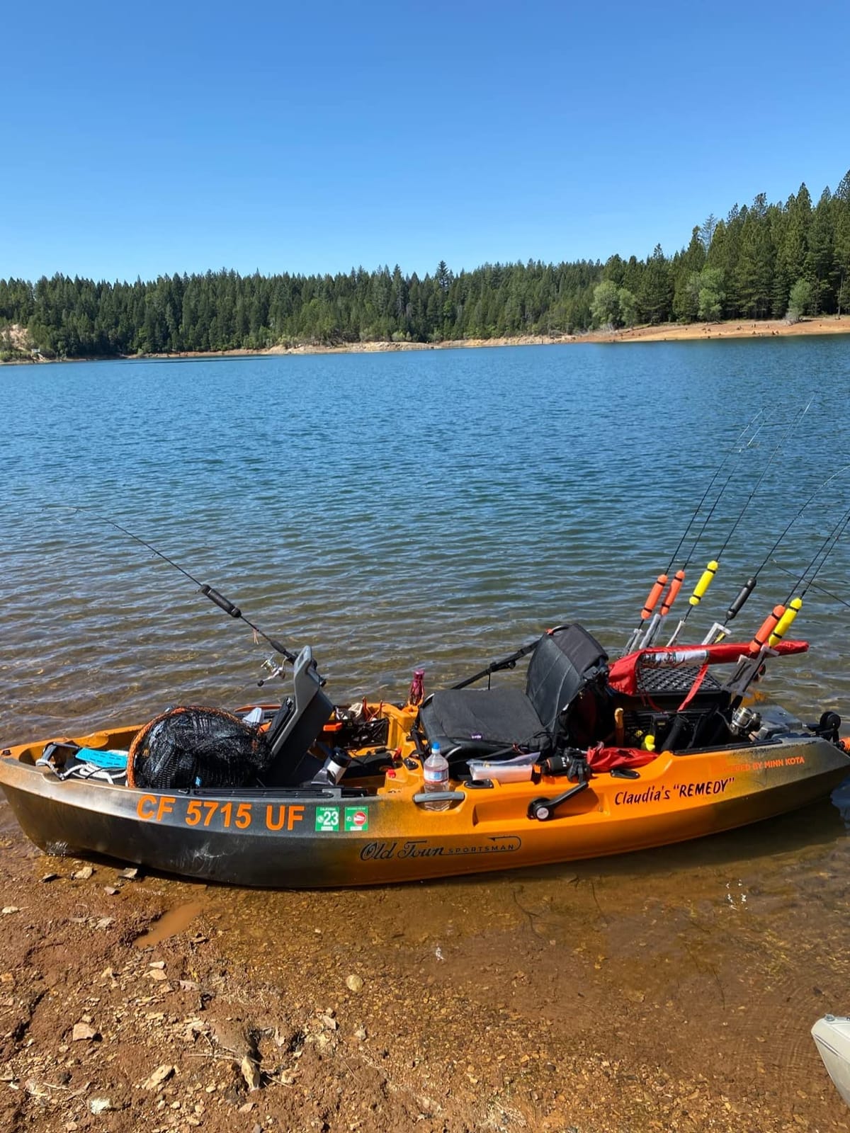 Old Town Sportsman 106 Powered by Minn Kota Solo Sit-on-Top Fishing Motorized Kayak, with Minn Kota Motor, 10 ft 6 in customer photo 2