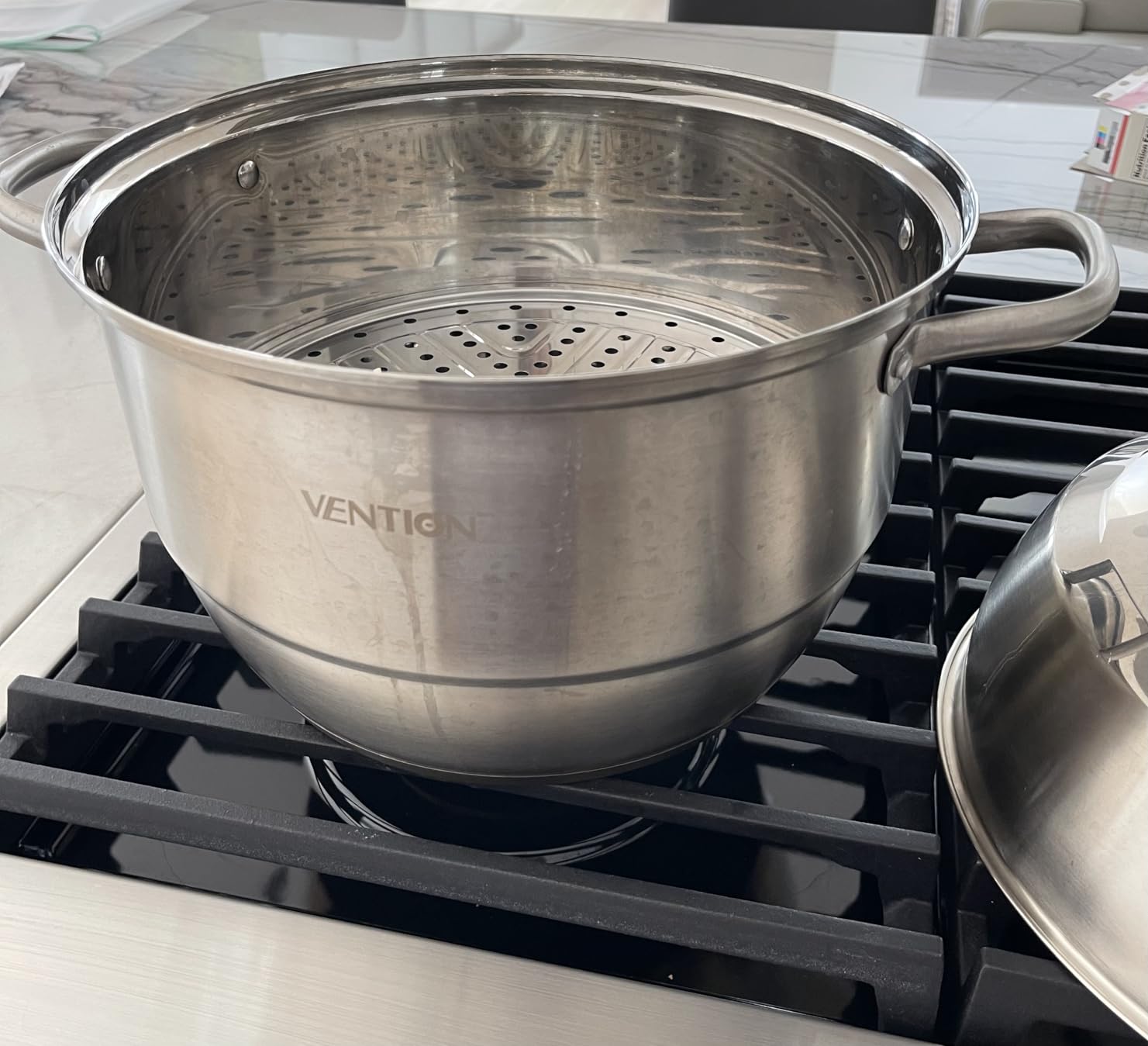 VENTION 3 Tier Induction Steamer Pot for Cooking, 11 Inch(28cm), 8.1 Qt customer photo 2