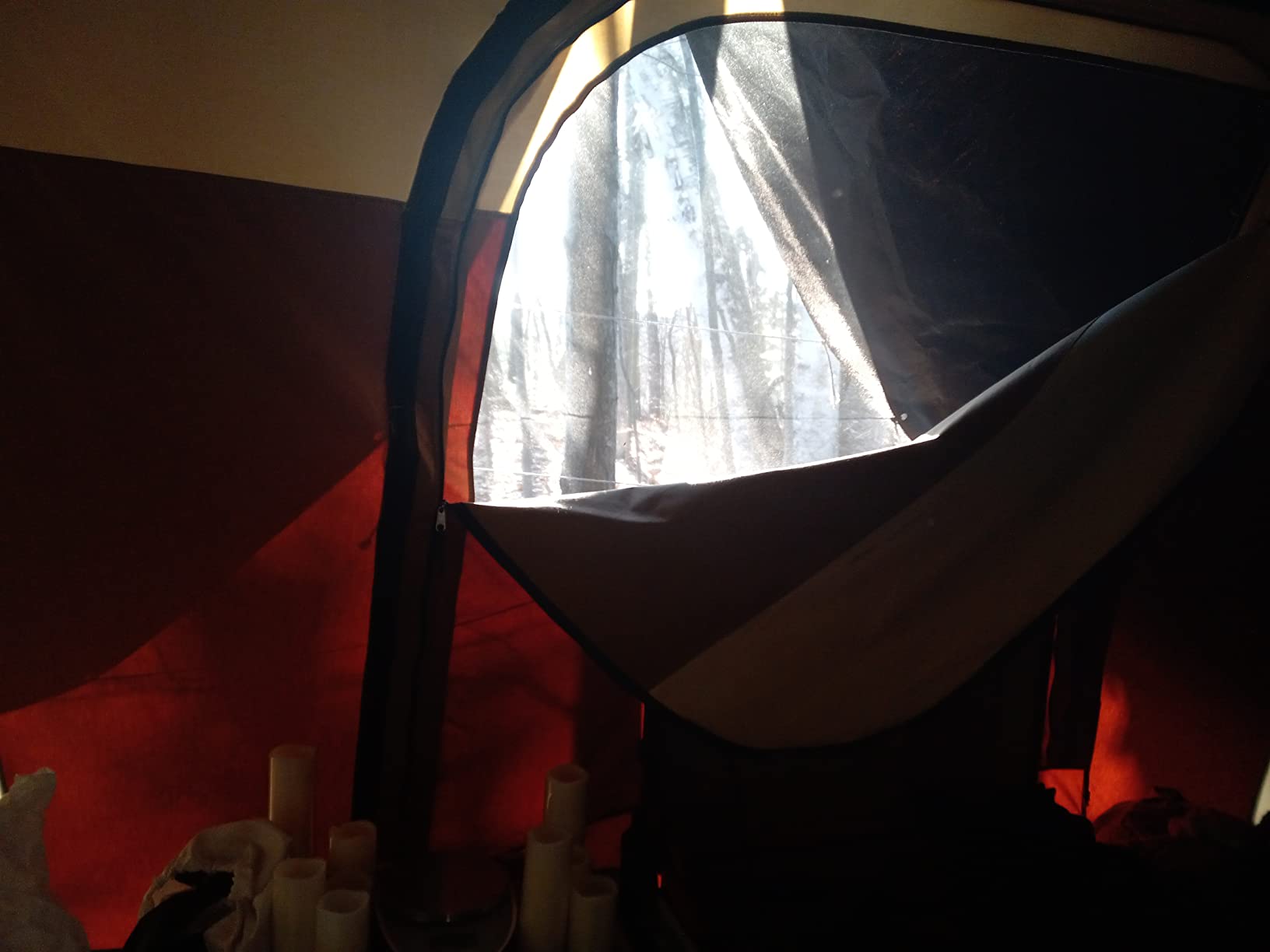 Teton Sports Canvas Tents, Tent for Family Camping in All Seasons, The Right Shelter for Your Base Camp, Waterproof customer photo 1