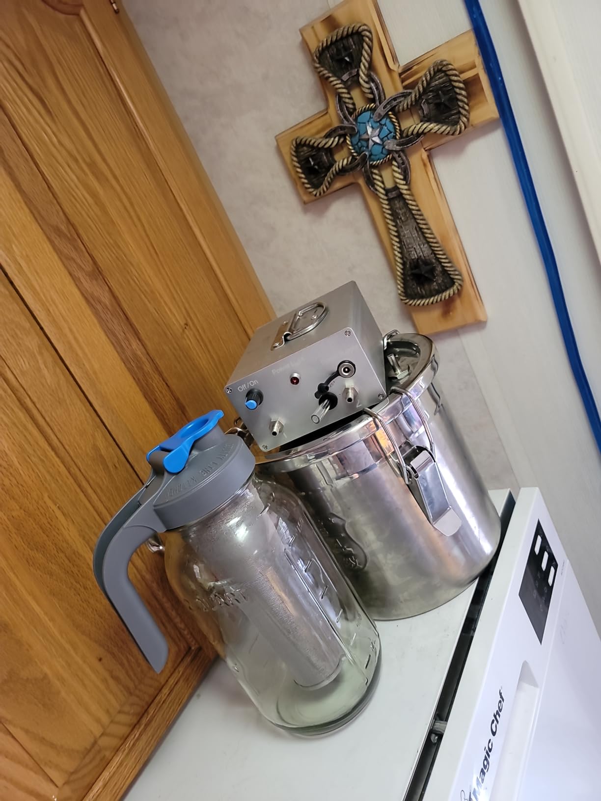 6L Goat Milking Machine, Hantop Rechargeable Pulsation Pump Milker (Pro) customer photo 1