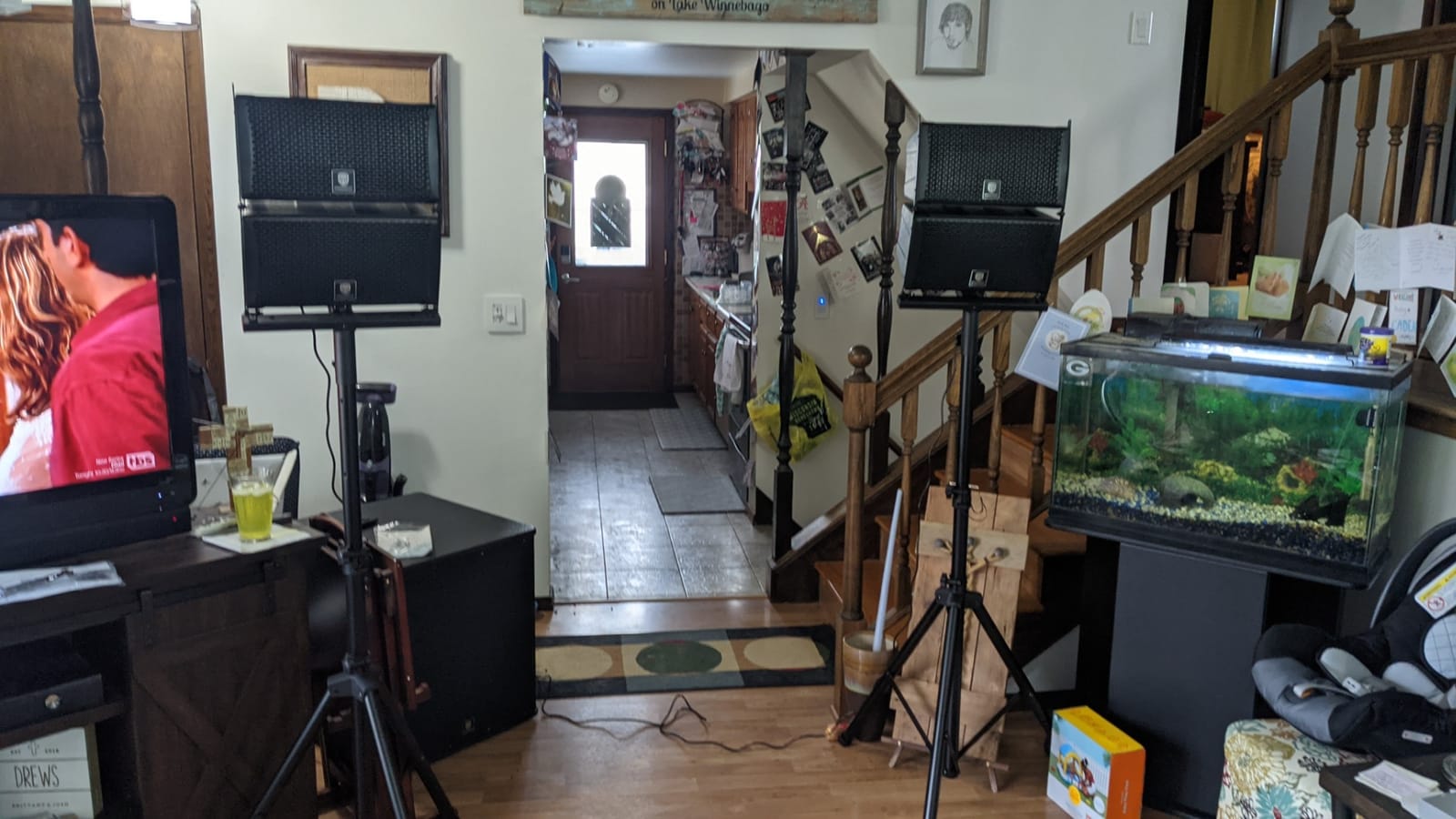 PRORECK Club 4000 18-inch 4000W P.M.P.O Stereo DJ/Powered PA Speaker System Combo Set Line Array Speaker and 18 inch Active Subwoofer with Bluetooth/USB/SD Card/Remote Control customer photo 2