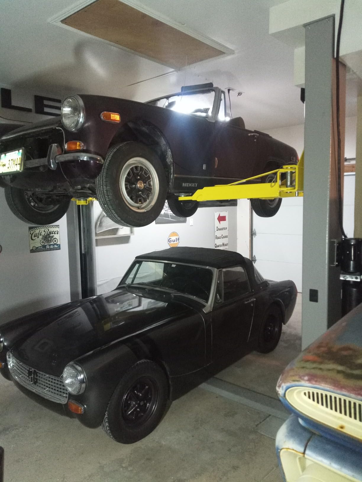 Triumph NT9FP 9,000 lb Two Post Auto Lift Floor Plate Car Hoist Truck Jack Garage customer photo 2