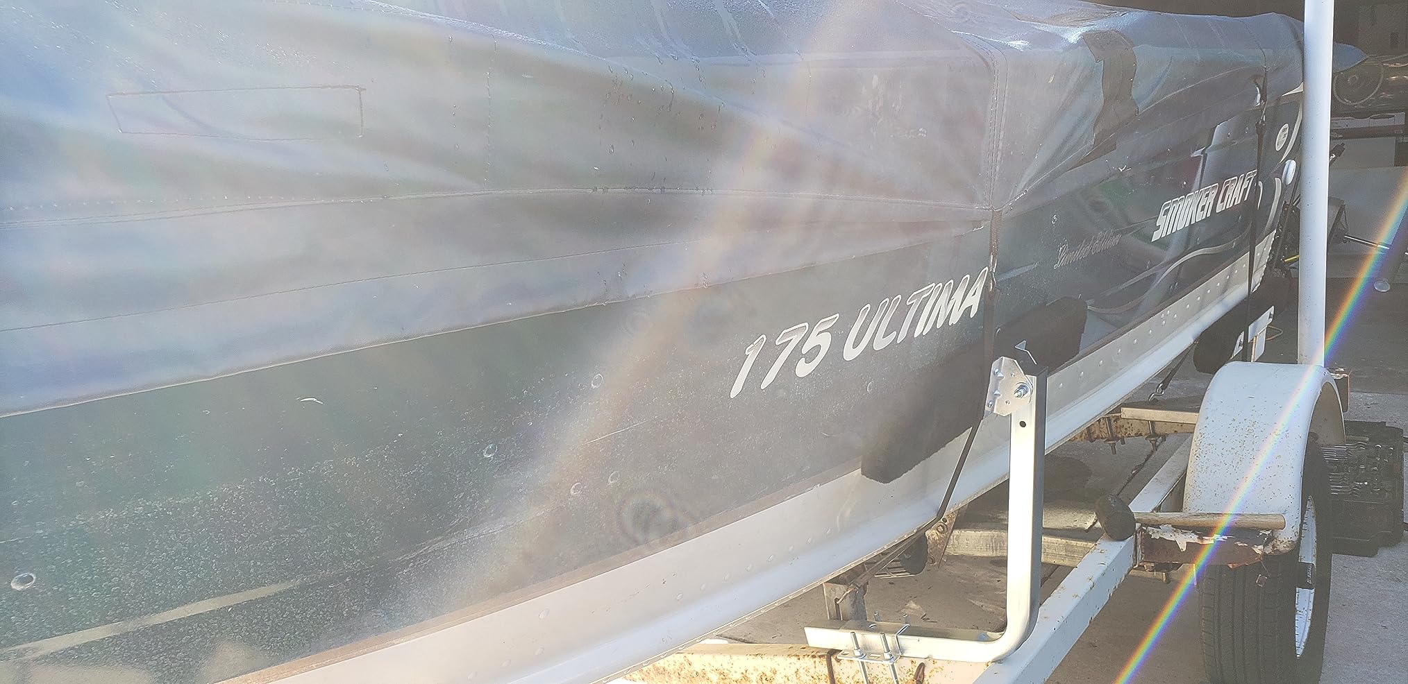 ECOTRIC Boat Trailer Guide 2 Foot Bunk Board Guide-On Rails Galvanized customer photo 1