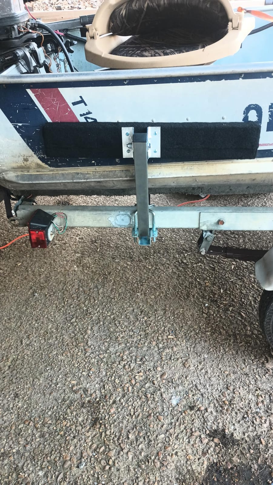 ECOTRIC Boat Trailer Guide 2 Foot Bunk Board Guide-On Rails Galvanized customer photo 2