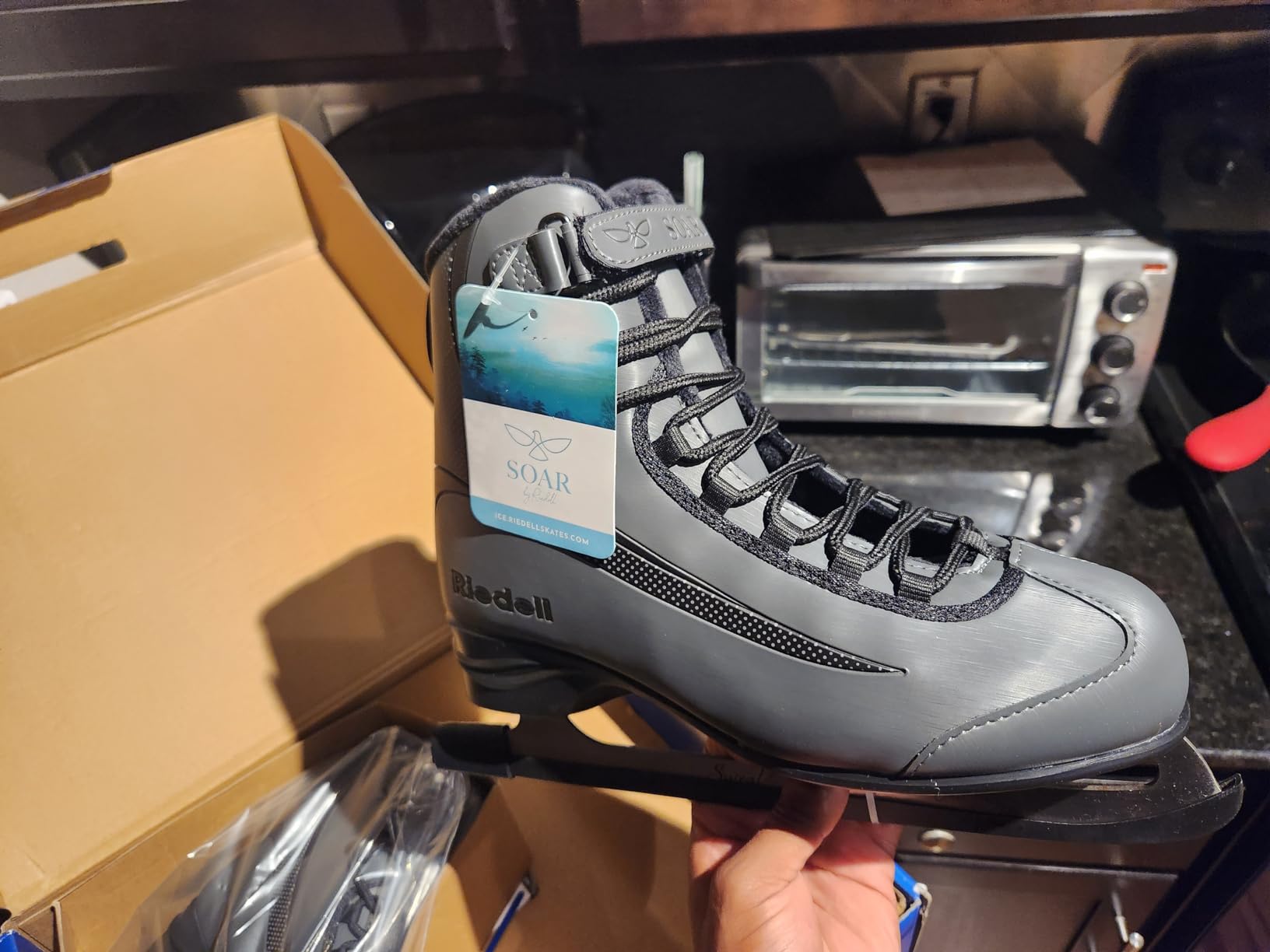 Riedell Soar Recreational Ice Skates for Men and Women customer photo 2