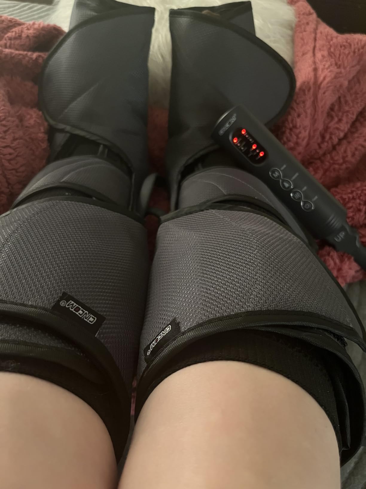 CINCOM Leg Massager with Heat and Air Compression FSA - HSA customer photo 2