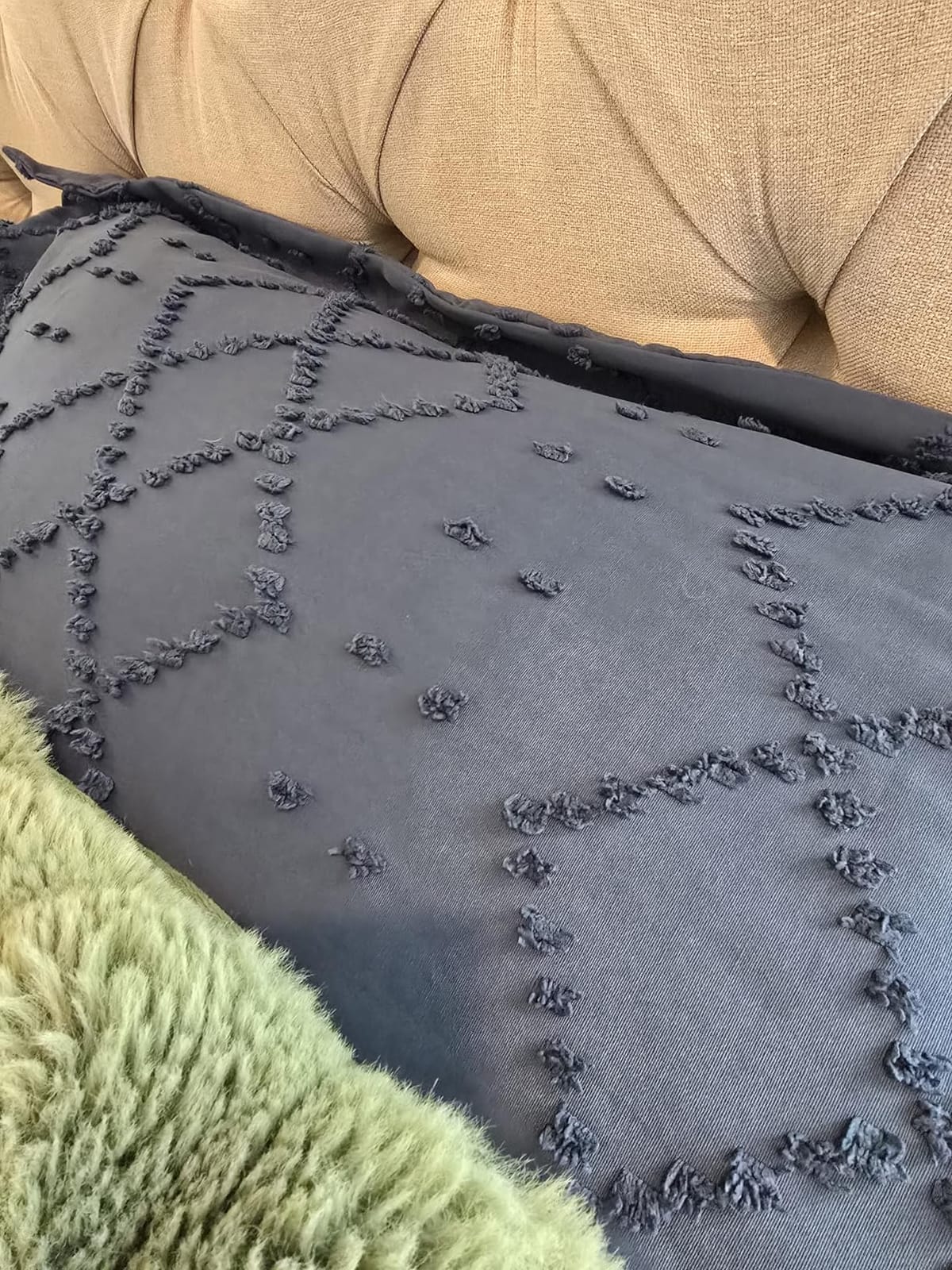 Bedsure White Boho Duvet Cover Queen, Soft Vintage Embroidery customer photo 1
