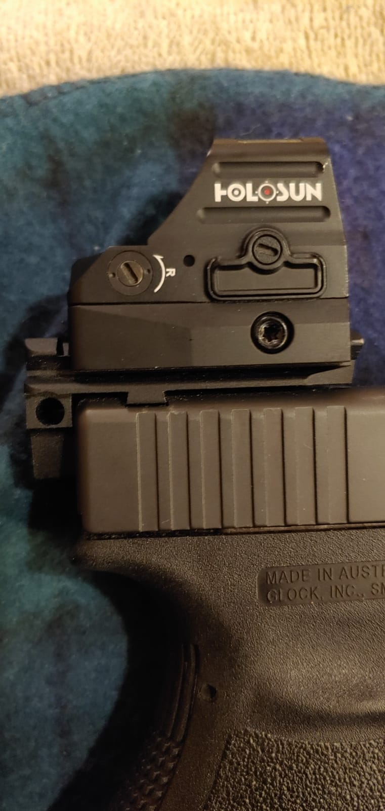 HOLOSUN 407C/507C-X2 Series, 2 MOA Dot, 32 MOA Circle Dot Options, 7075 Aluminum, Open, Solar, Shake Awake, RMR Footprint (Red, Green Reticle) (Black, Burnt Bronze) customer photo 2
