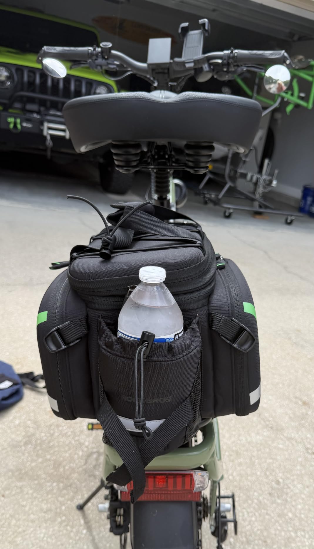 ROCKBROS Bike Trunk Bag 17L-45L Rear Rack Bags for Bicycles Waterproof customer photo 1