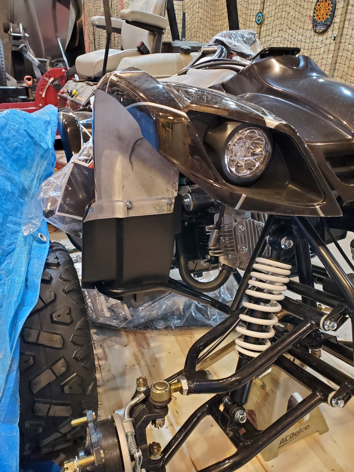 X-PRO 125cc ATV 4 Wheels Wheelers Quad 125 ATV Quads with LED Lights, Big 19'' Tires (Tree Camo) customer photo 1