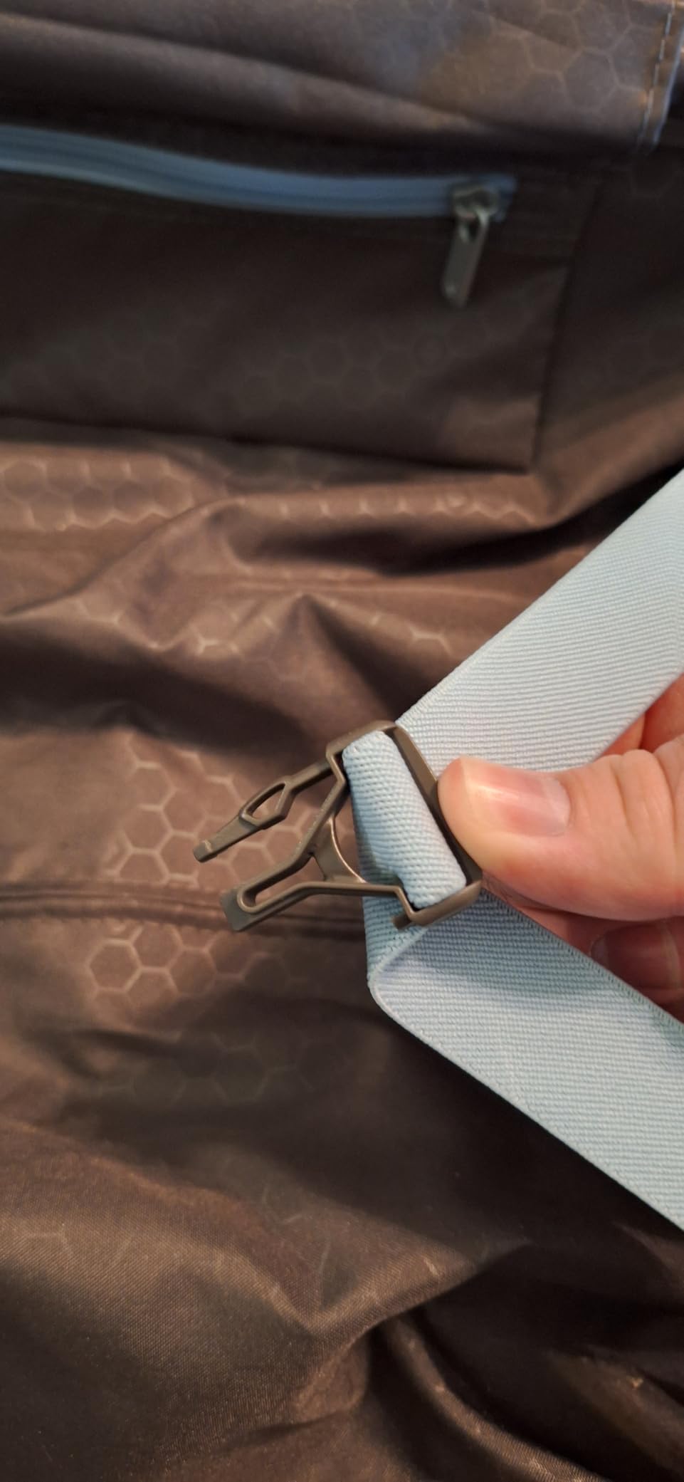 Samsonite Freeform 2-Piece Luggage Set - Carry-On & Large Checked Luggage with Dual Spinner Wheels - Durable Polypropylene Hardshell - TSA Lock, Airline-Approved - Expandable Hard Shell - Navy customer photo 2