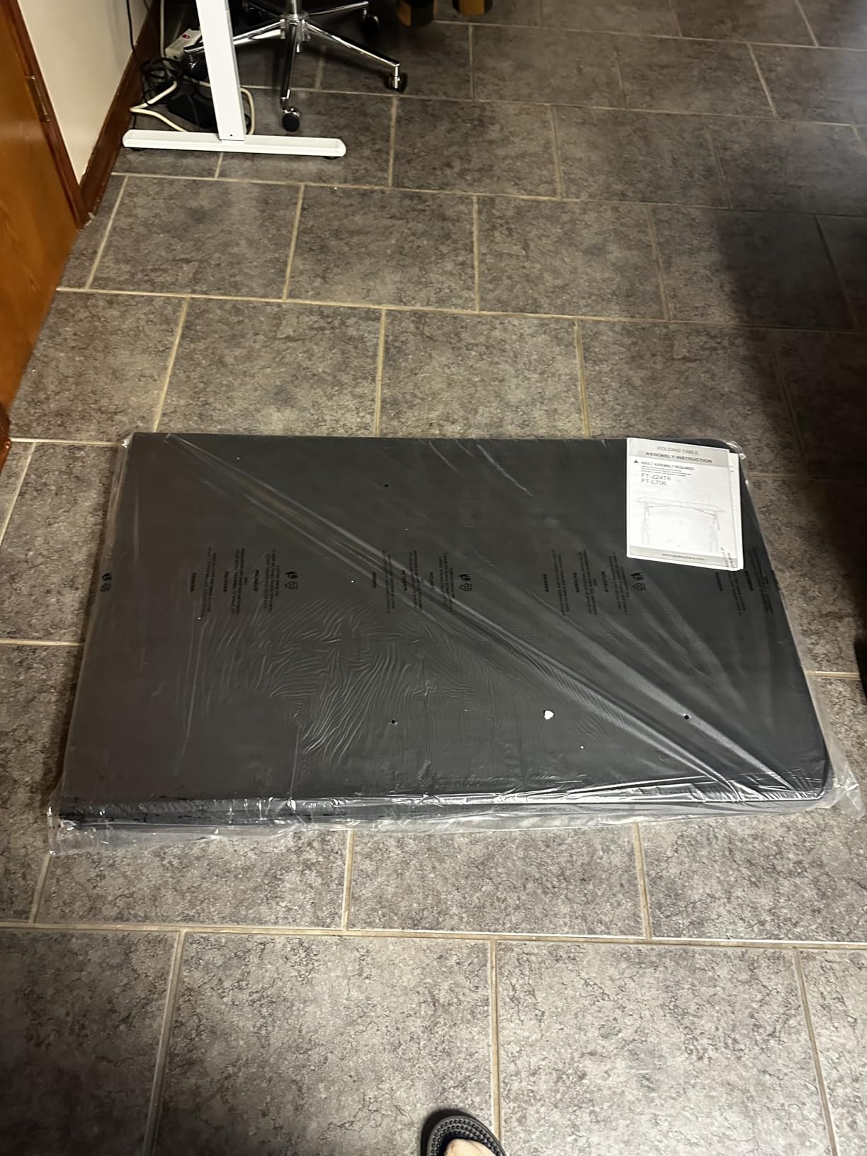 BestOffice | 6FT Folding Table | White | Portable Plastic Table customer photo 1