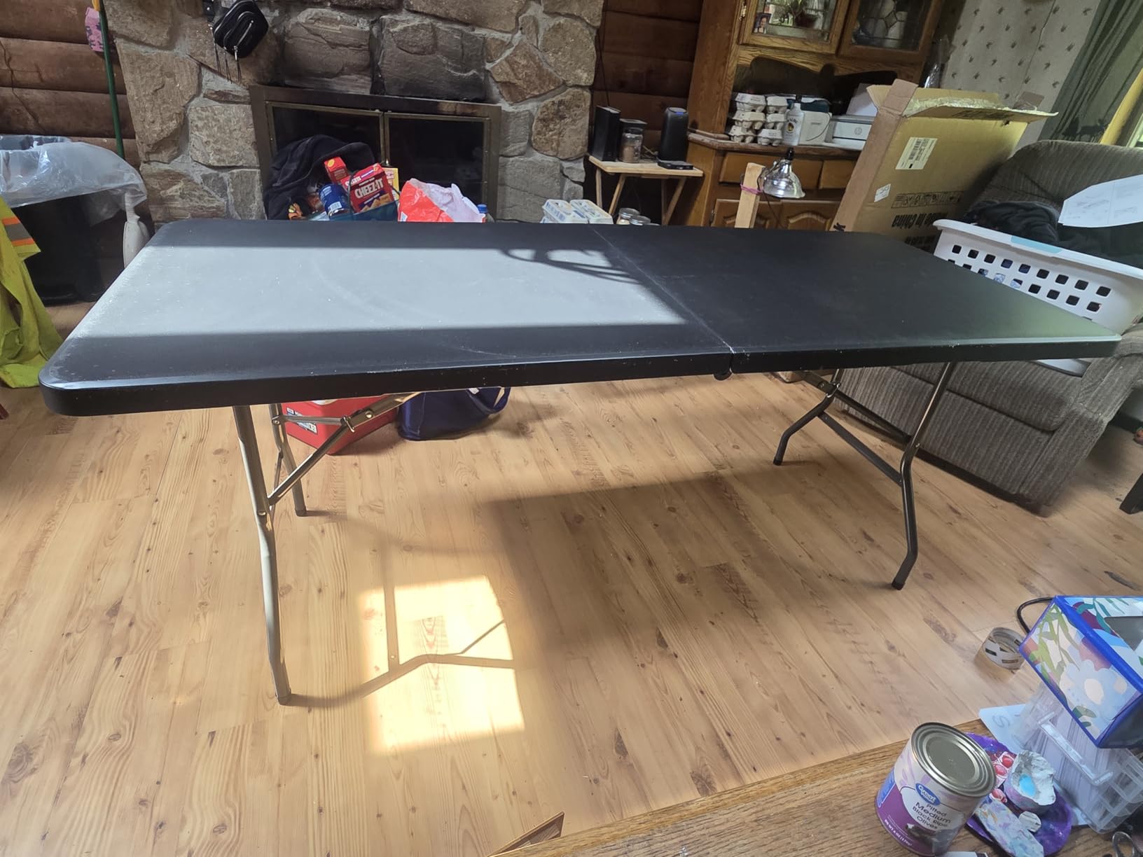 BestOffice | 6FT Folding Table | White | Portable Plastic Table customer photo 2