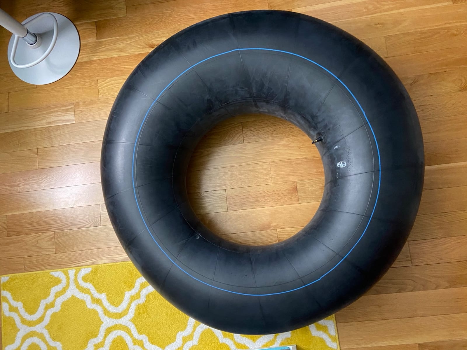 Bradley Heavy Duty Butyl Rubber Inner Tubes – Inflatable Tubes for Snow Sledding, River Floating, Pool Closing, and Whitewater Adventures customer photo 2