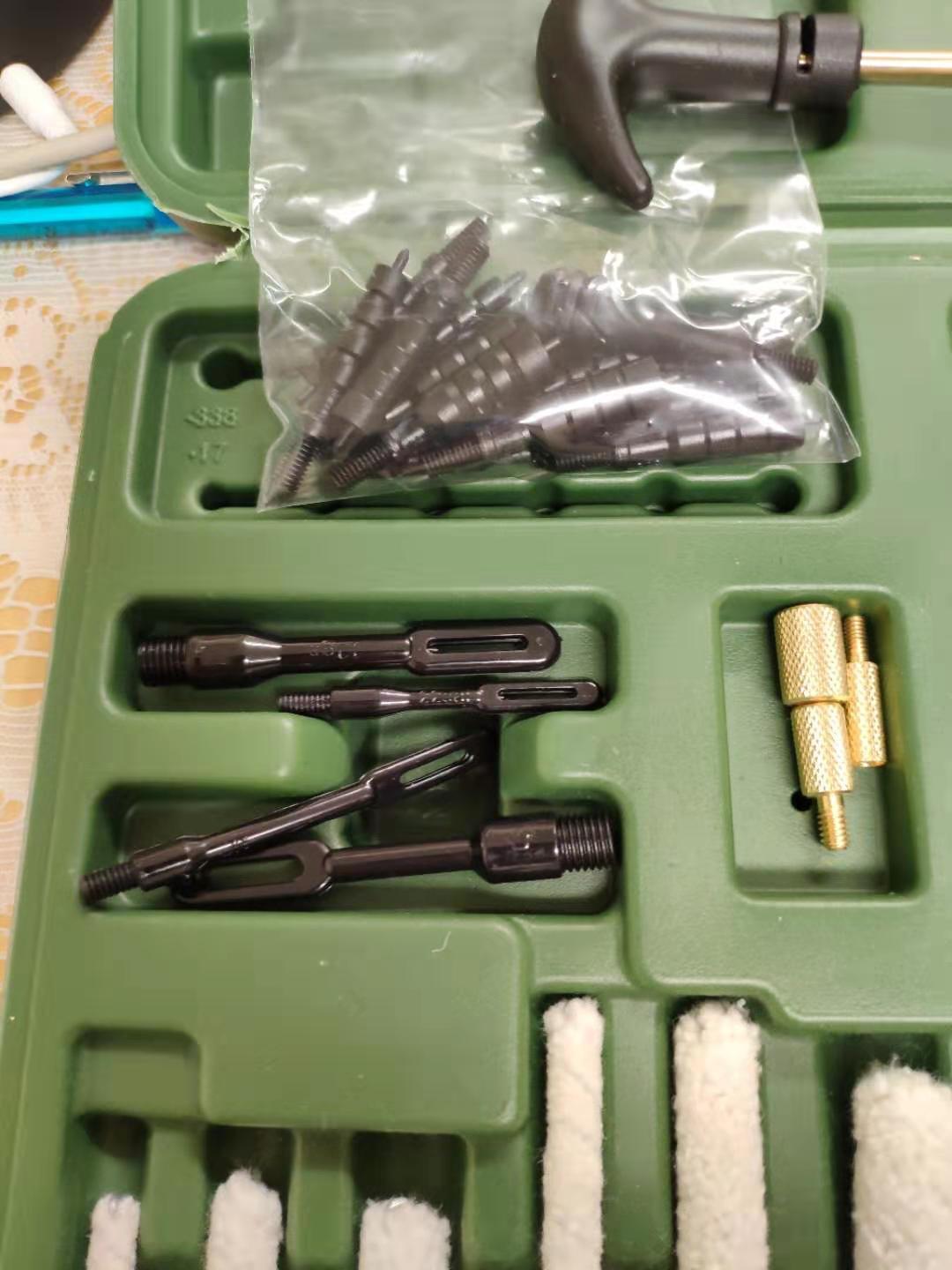 GLORYFIRE Elite Universal Gun Cleaning Kit with All-Brass Brushes and Jags customer photo 2