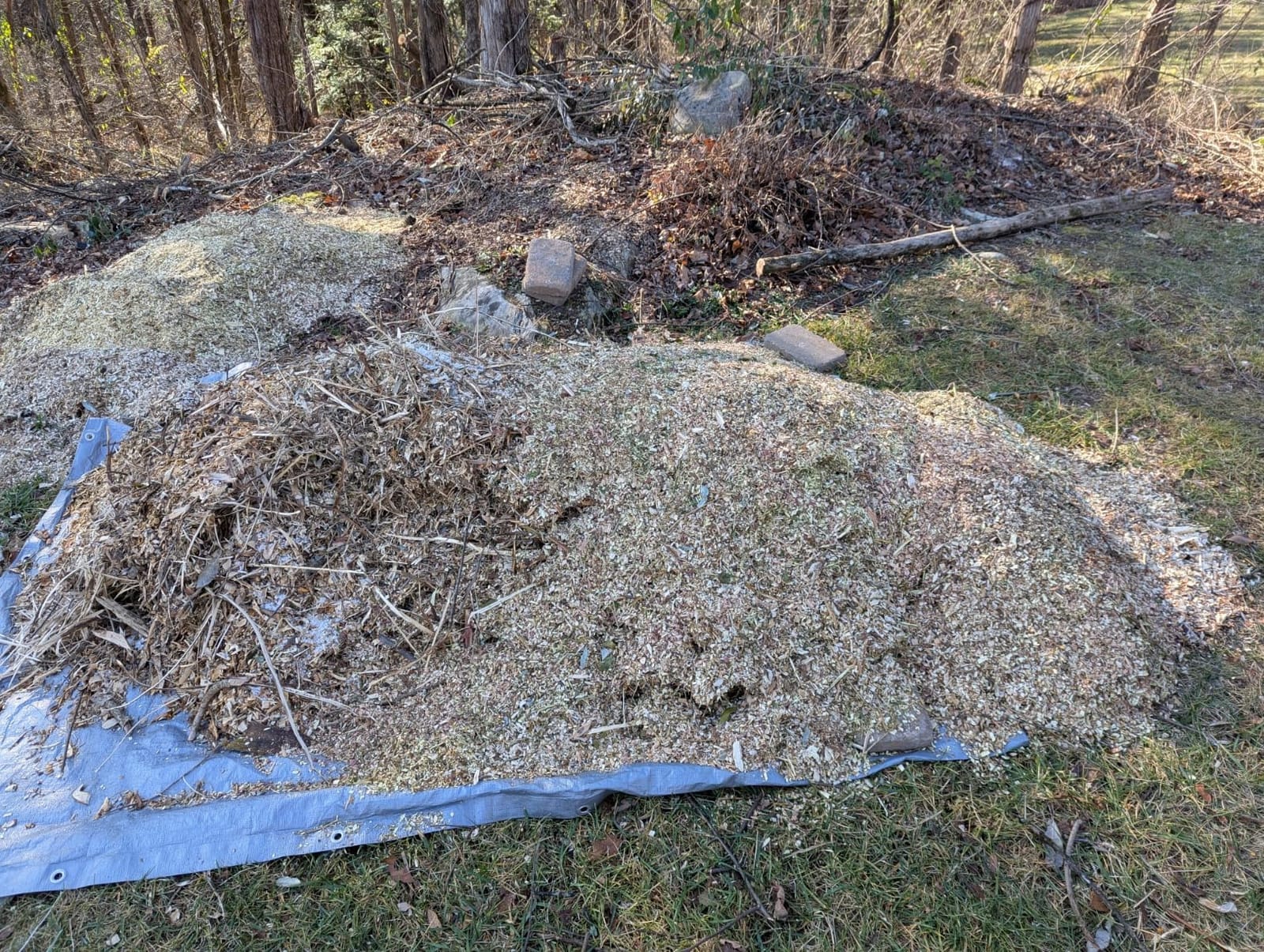 C30 LITE Wood Chipper Shredder Mulcher Heavy Duty 7 HP 212cc Gas Powered 3 Inch Max Capacity 1-Year Warranty After Product Registration customer photo 2
