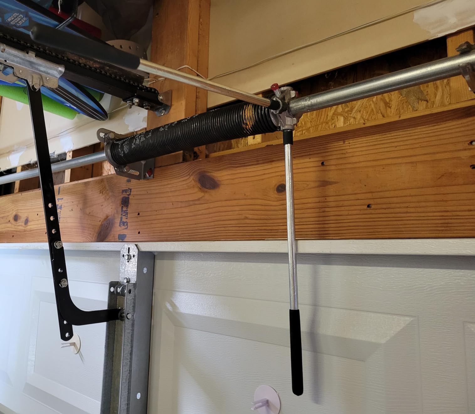 CLOPAY Garage Door Standard Torsion Spring (Right Wind Coated Oil Tempered, 1 Orange .192