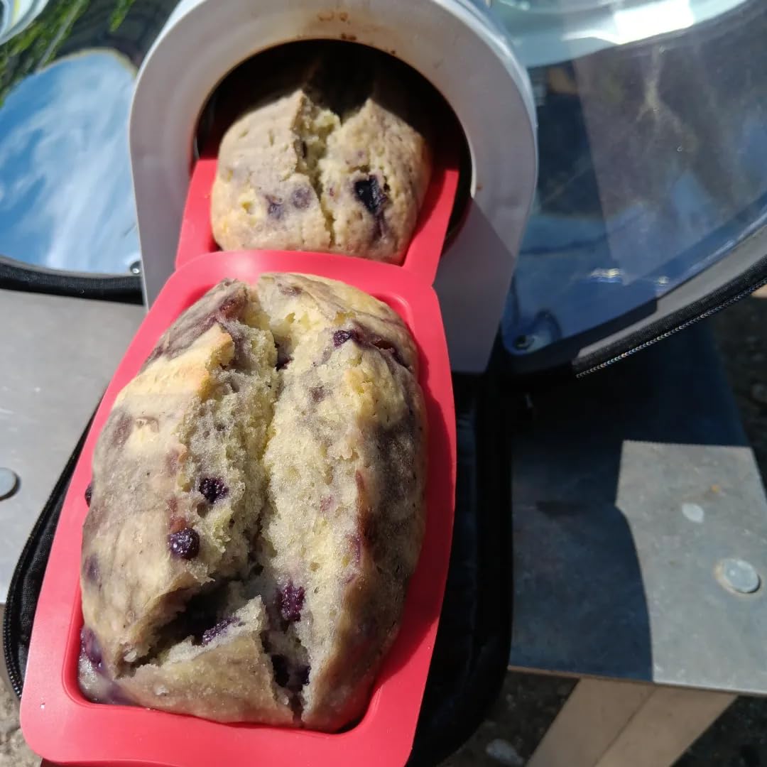 Solar Oven, 4.5L Portable Solar Cooker with Thermometer, Fuel-Free customer photo 1