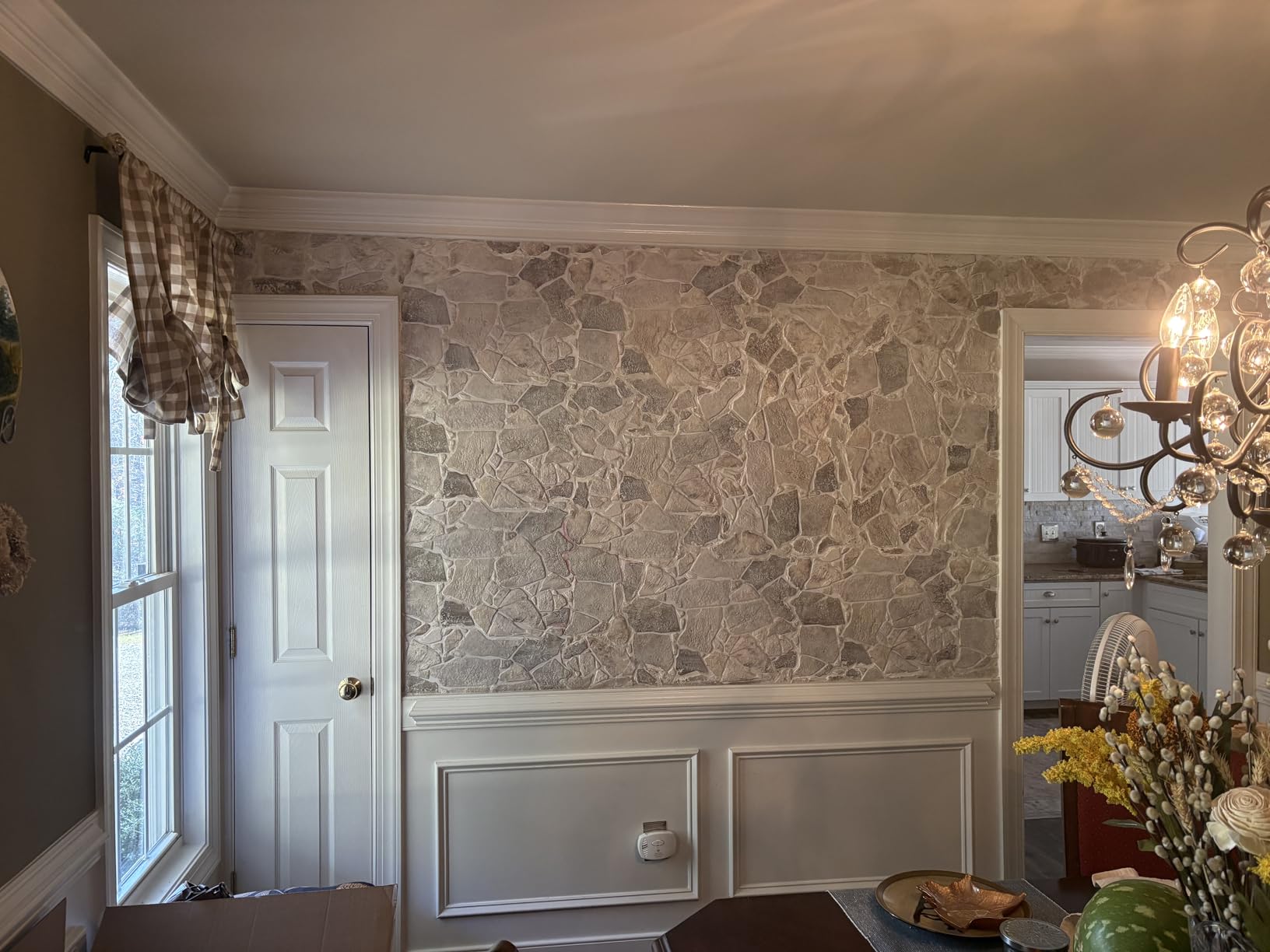 3D Faux Stone Wall Panels, Wild Boulder, Pack of 10, Covers 28.86 Sq Ft customer photo 2