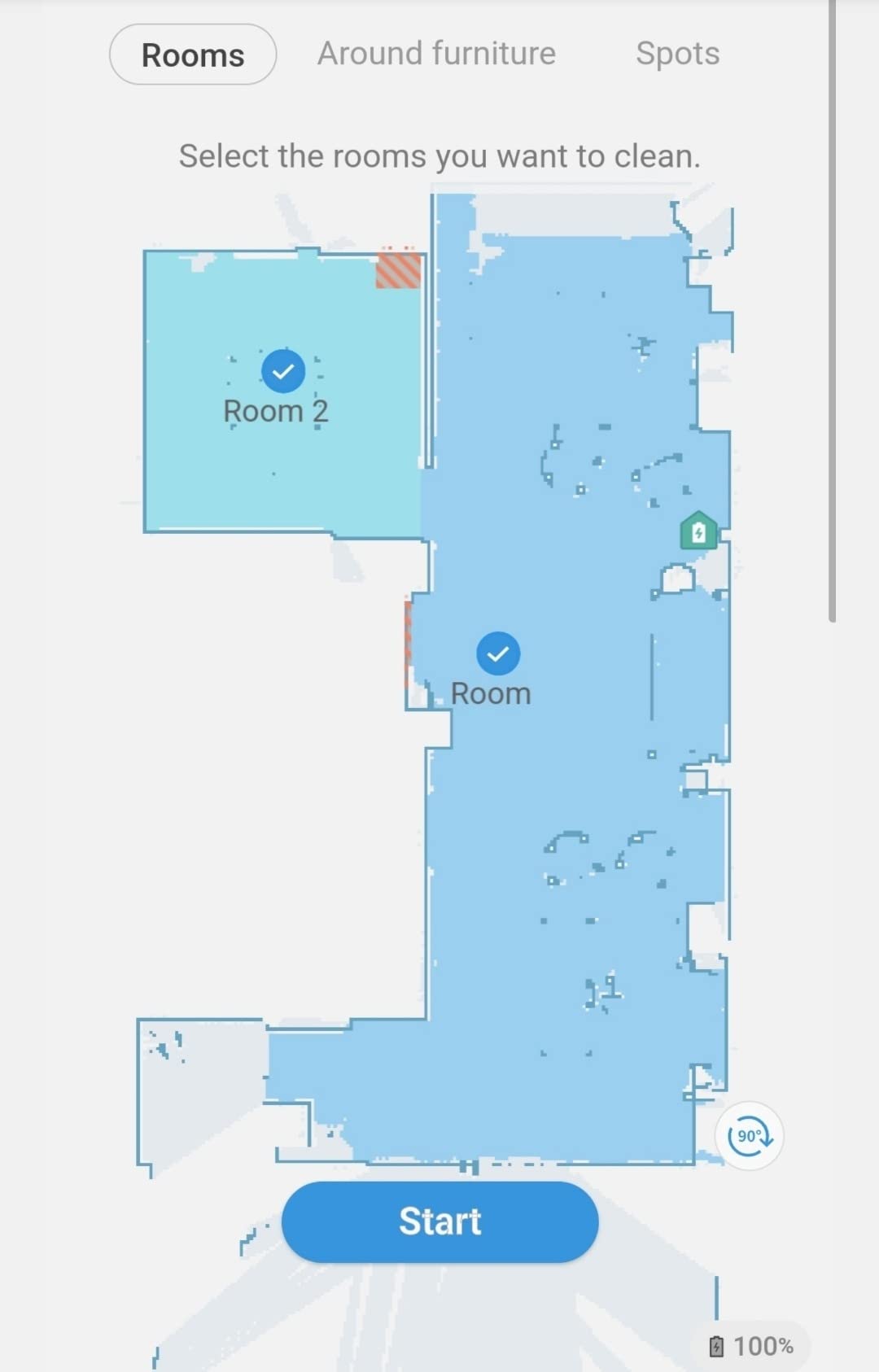 SAMSUNG Jet Bot AI+ Robot Vacuum Cleaner w/ Object Recognition, Intelligent Cleaning, Clean Station, 5-Layer Filter, Touchless Dust Removal for Hardwood Floors, Carpets, VR50T95735W, White customer photo 2