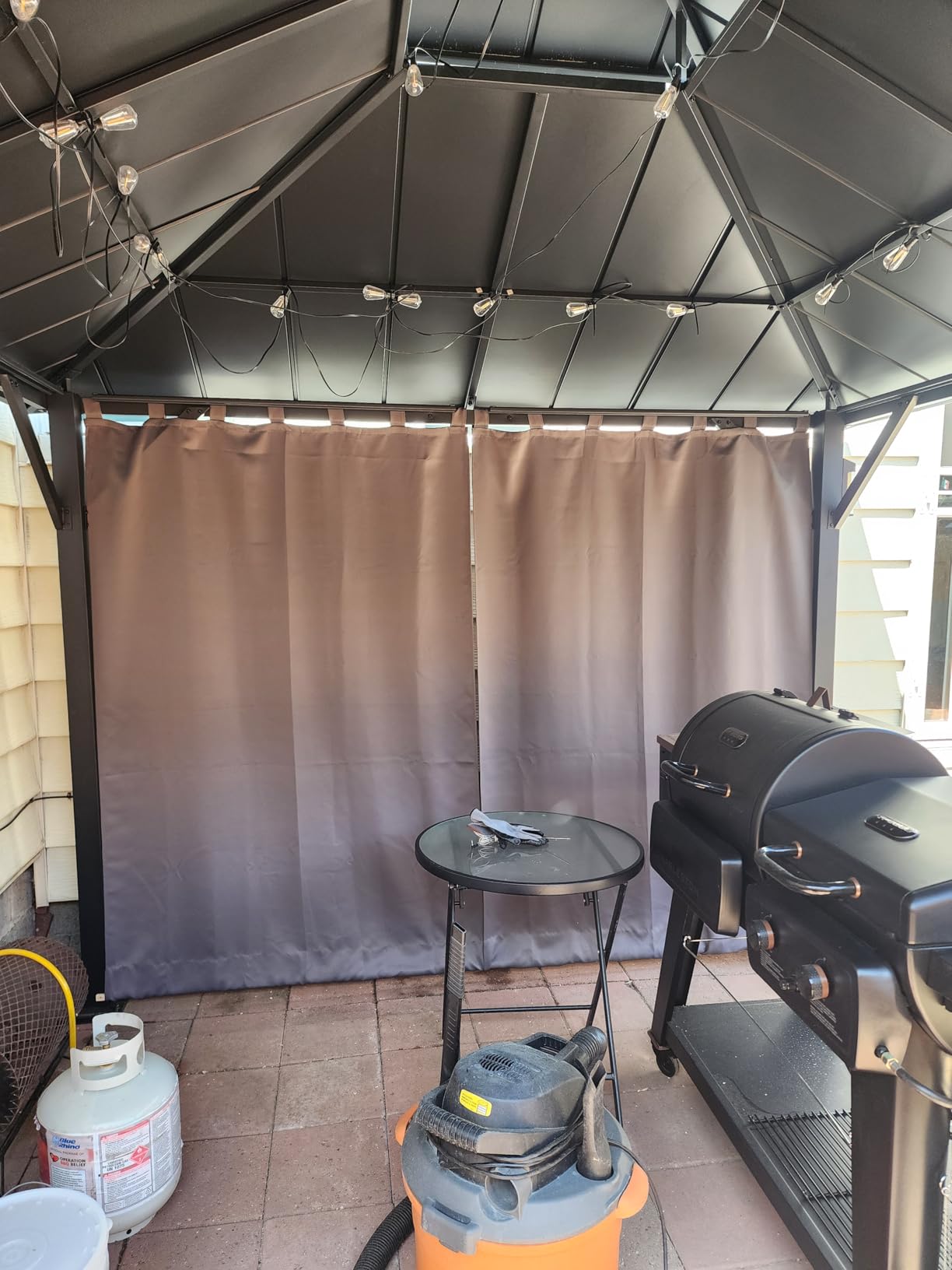 NICETOWN Outdoor Curtains for Patio Waterproof 84