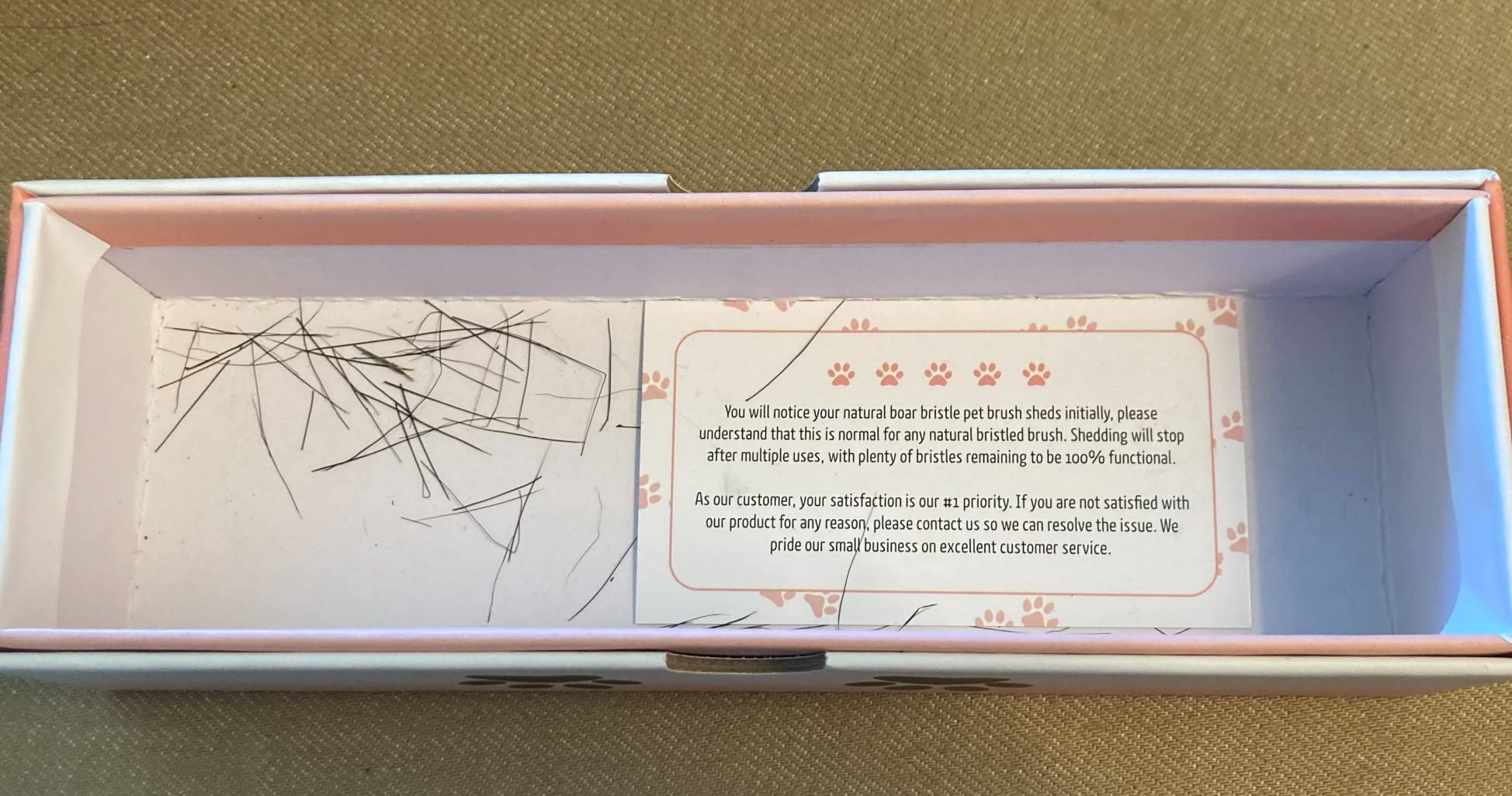 The Buddy System - Soft Cat Brush with Boar Bristles, 1 Pack customer photo 2