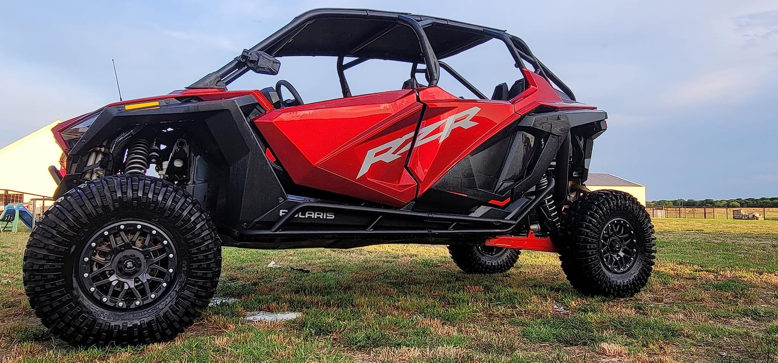 Polaris RZR Ranger Can-Am Defender Teryx Pioneer UTV Cover - Waterproof Heavy Duty 2-3 Seater Side by Side Cover - Black Oxford Cloth Protection - All Weather UTV Accessories customer photo 2