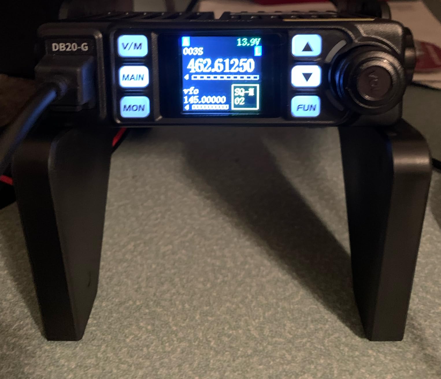 Radioddity DB20-G GMRS Mobile Radio 20W, Long Range, 500 Channels customer photo 1