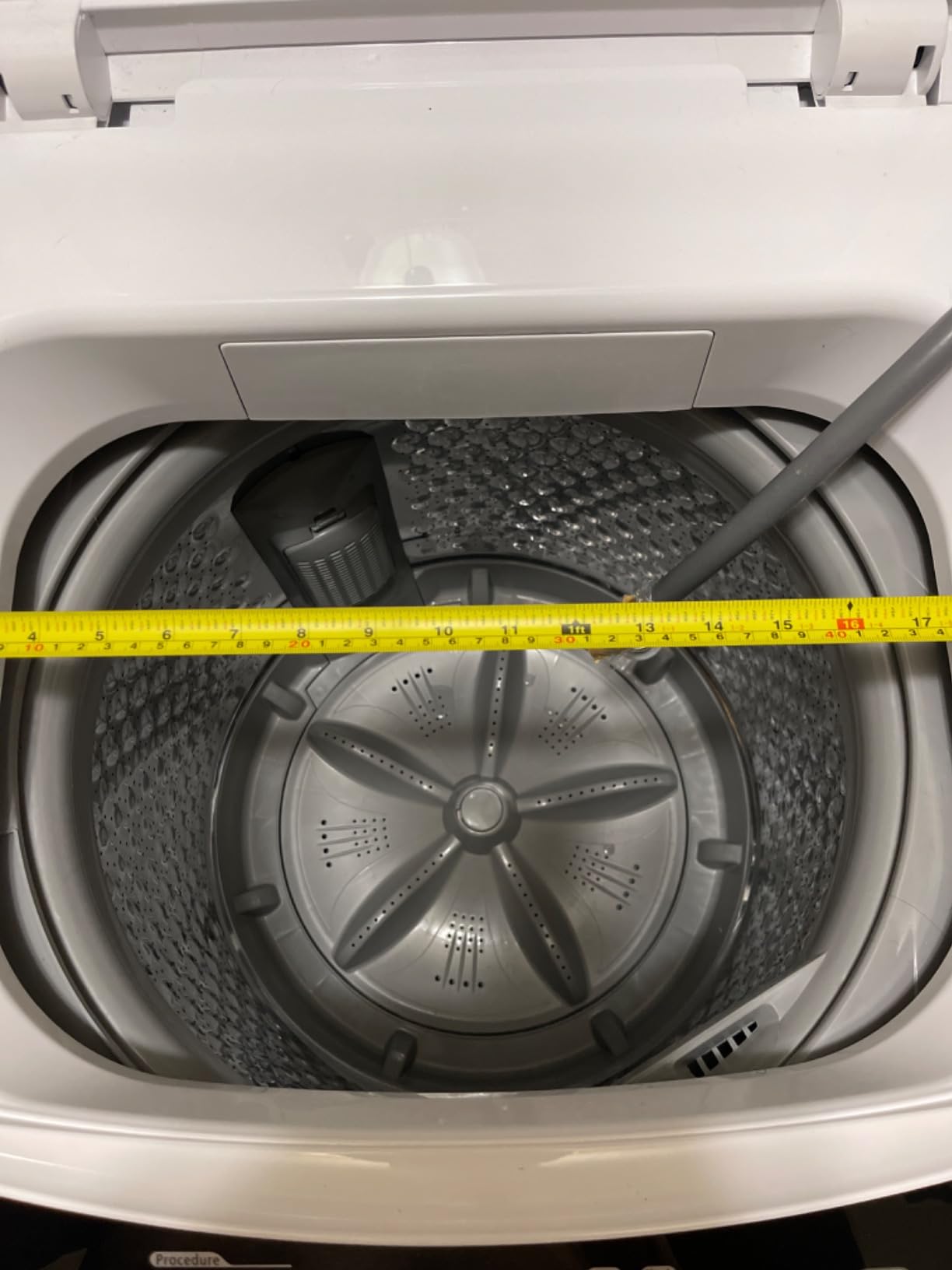 BLACK+DECKER 3.0 Cu. Ft. Portable Washer, 26.5 lb. Capacity, BPW30MW, White customer photo 1