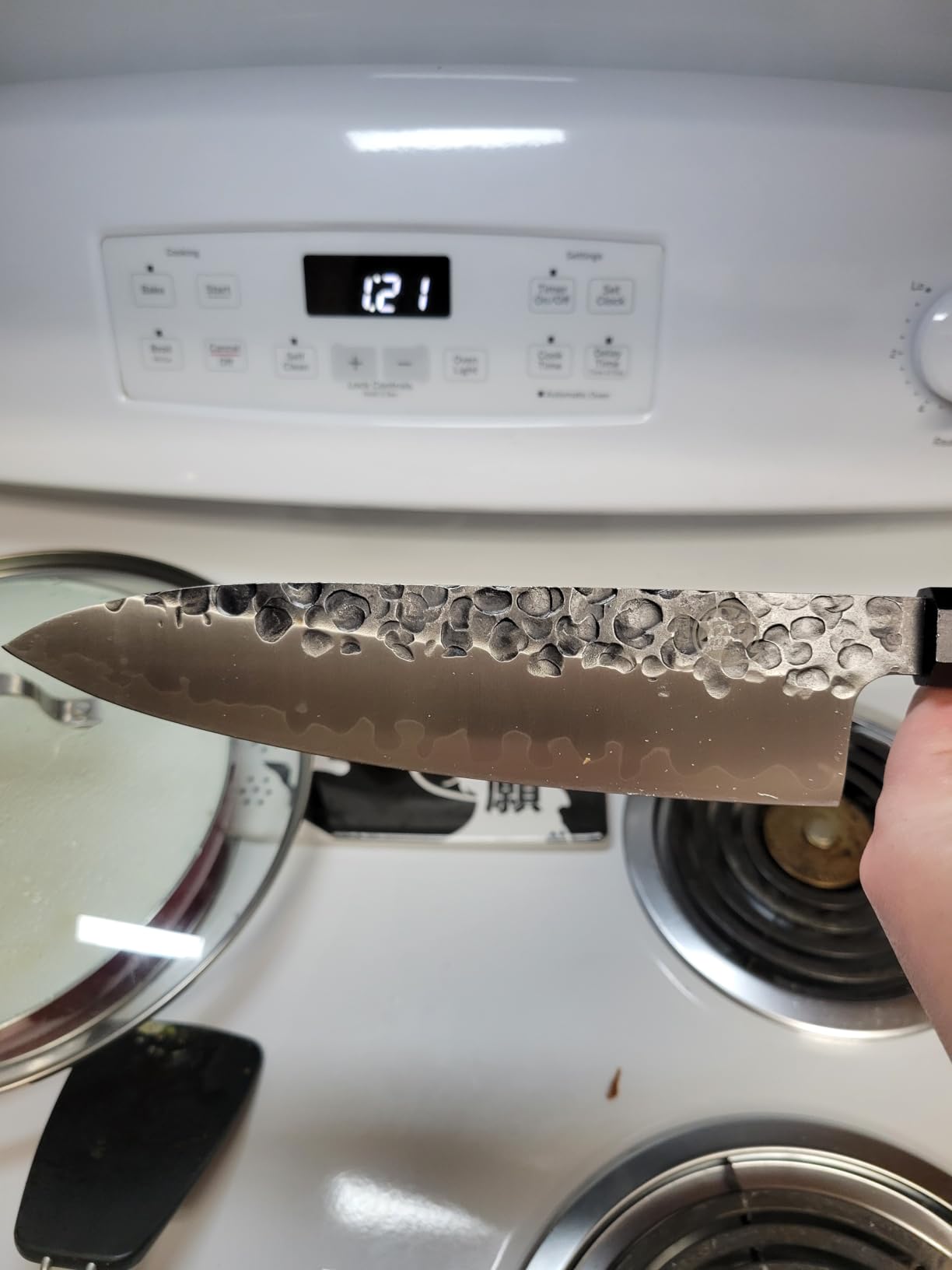 MITSUMOTO SAKARI 8-Inch Japanese Gyuto Chef Knife, 3-Layer 9Cr18MoV customer photo 2