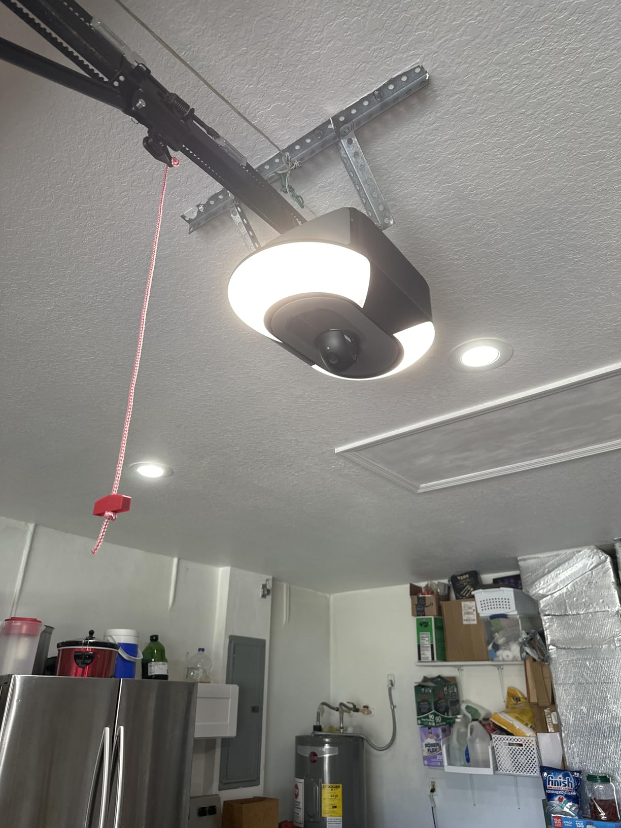 Chamberlain B6753T Smart Garage Door Opener, Video Streaming & Advanced Corner LED Lighting-myQ Smartphone Controlled-Ultra Quiet, Strong Belt Drive & MAX Lifting Power customer photo 2