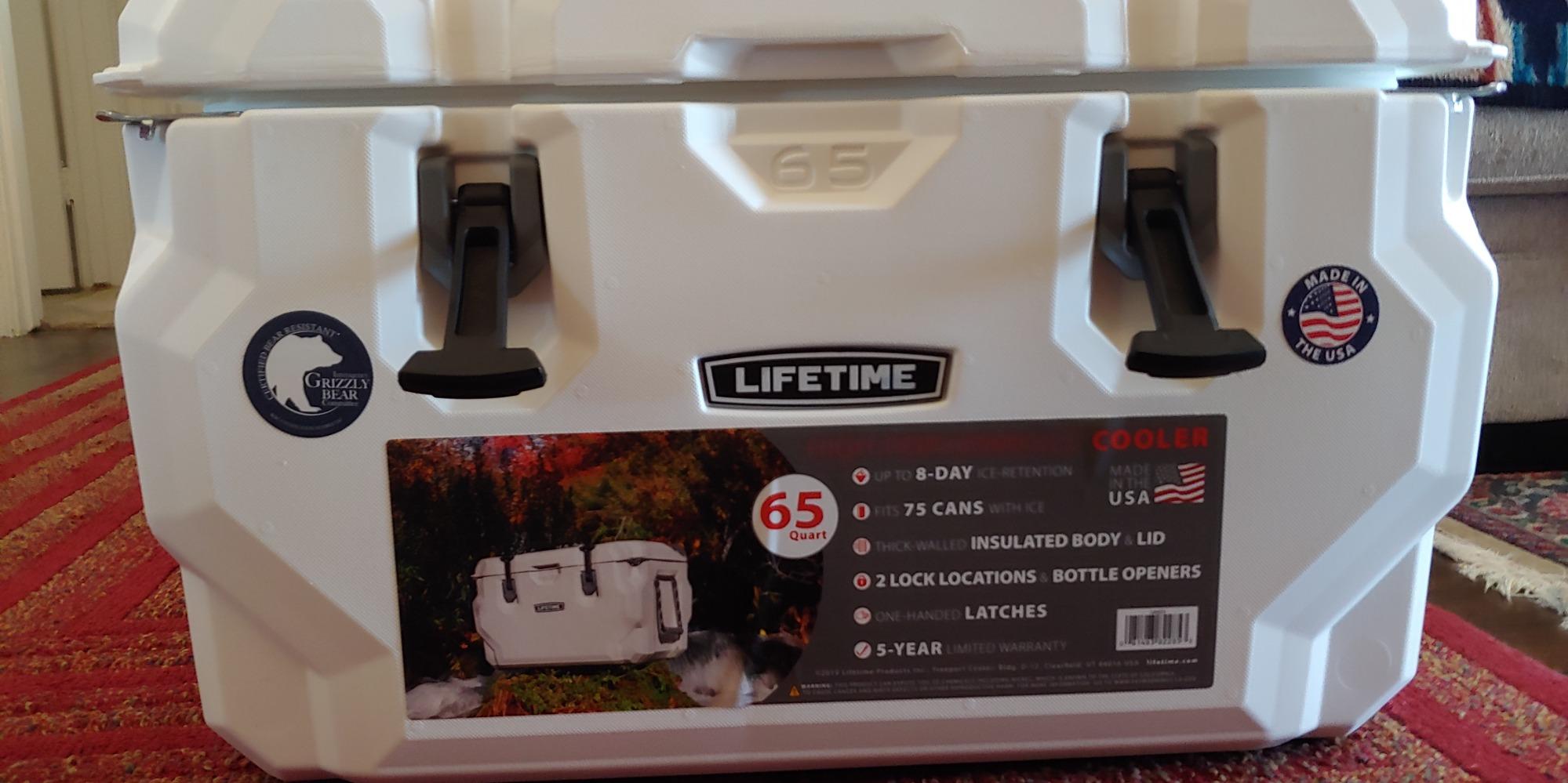 Lifetime Hard Cooler, High Performance Ice Chest customer photo 1