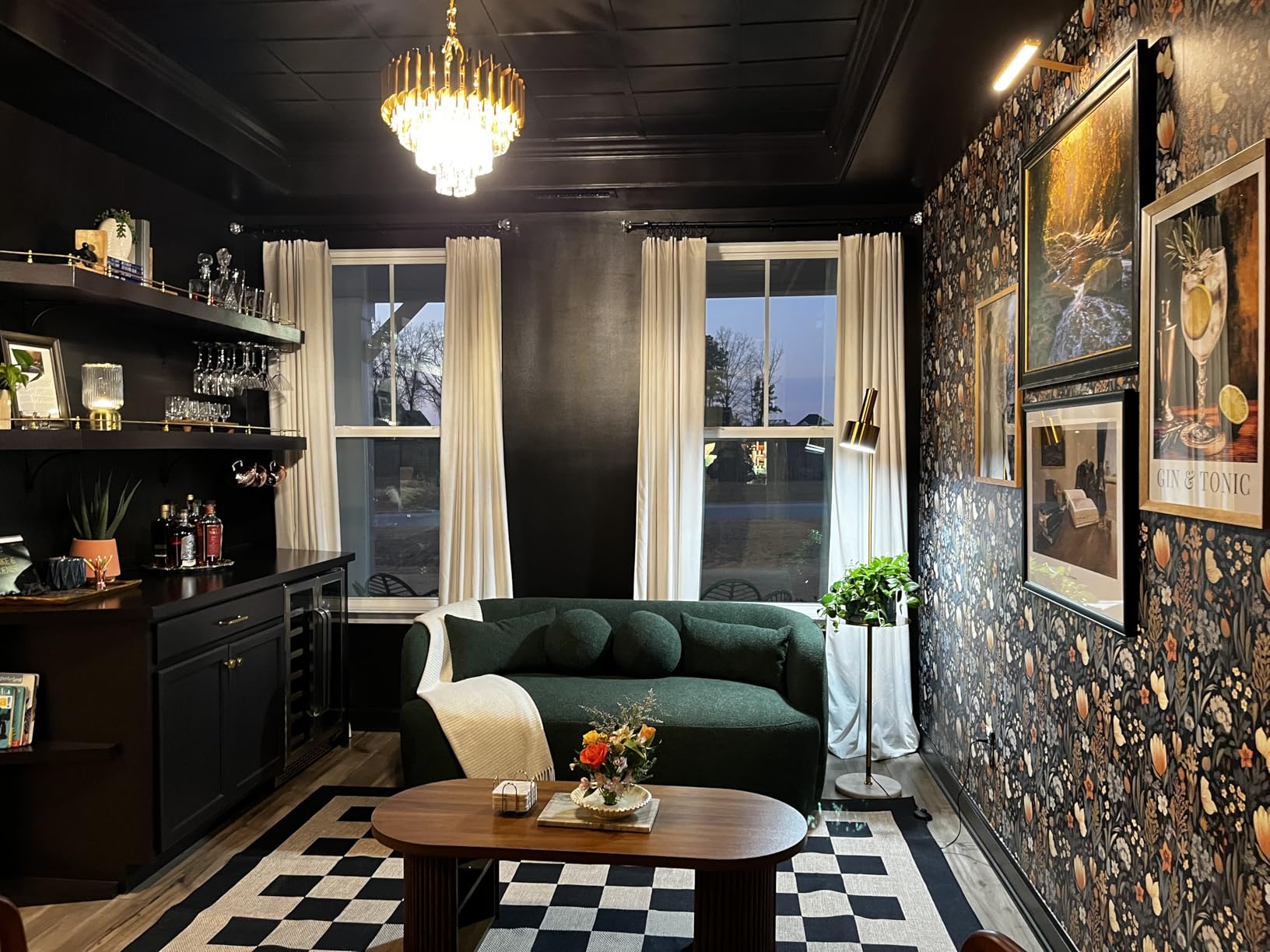 Crystal Chandelier Contemporary, 24