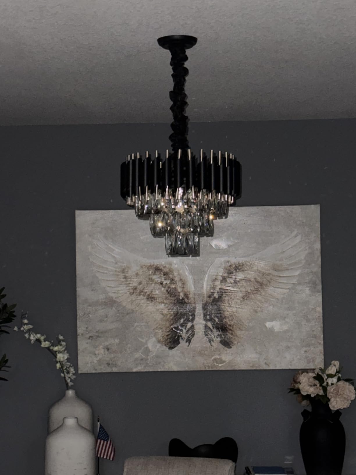 Crystal Chandelier Contemporary, 24