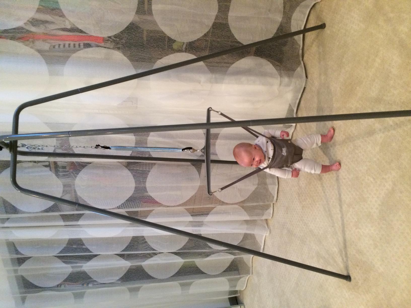 Jolly Jumper Elite Baby Exerciser - Grey Safari customer photo 1