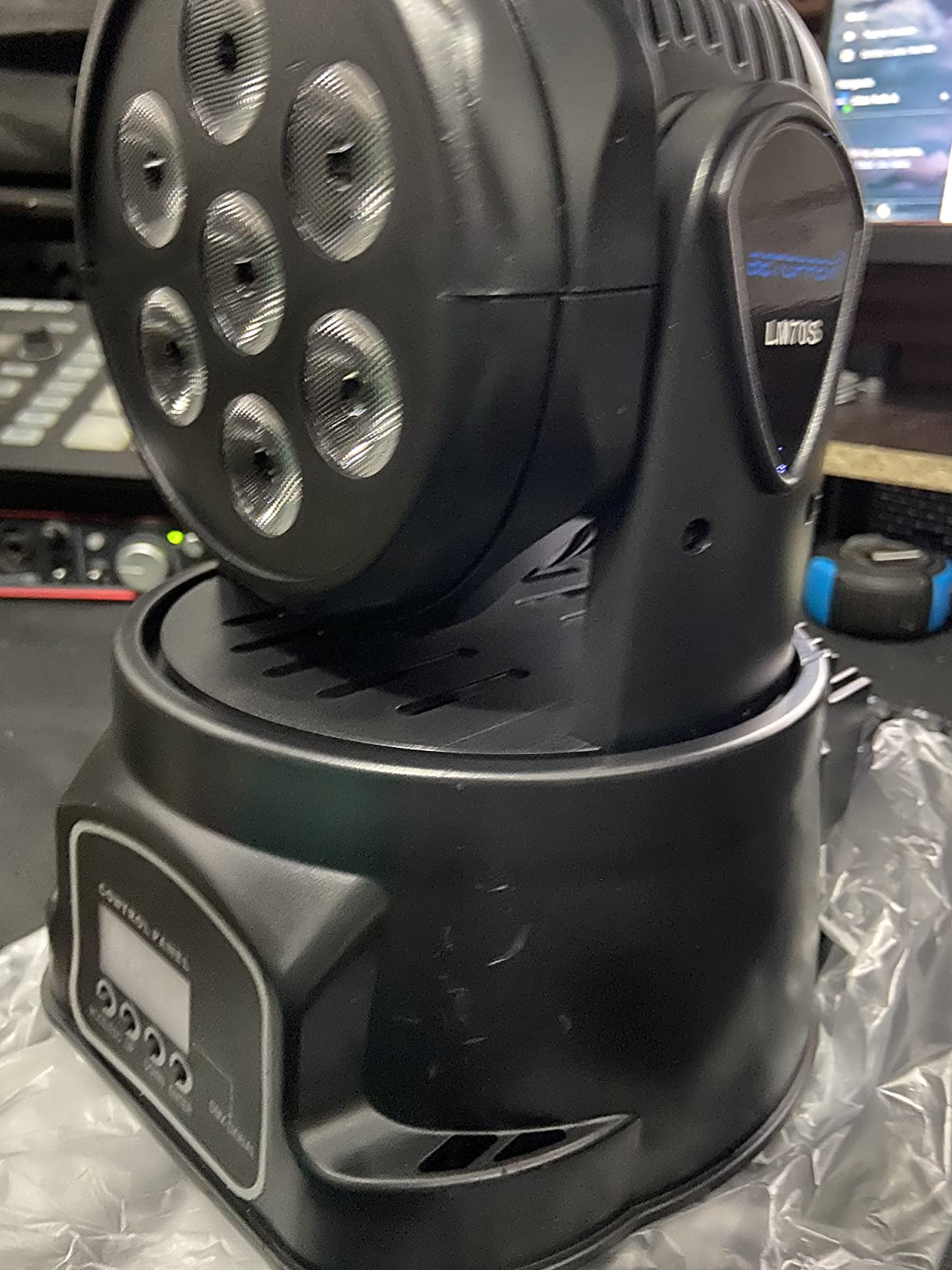 Betopper 7x8W Moving Head DJ Lights,RGBW Stage Lighting-2 Packs customer photo 1