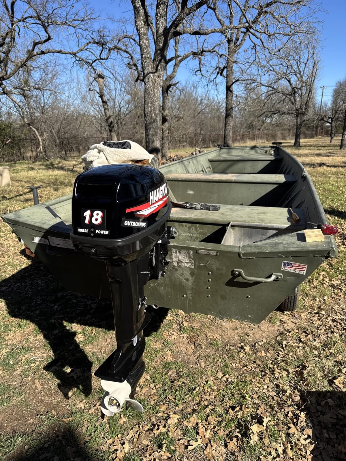 Outboard Boat Motors, 2 Stroke 18HP Outboard Motor Boat Motor, 246CC Heavy Duty Fishing Boat Engine Marine Engine with CDI Ignition System Water Cooling System, 40CM/16inch Short Shaft customer photo 2