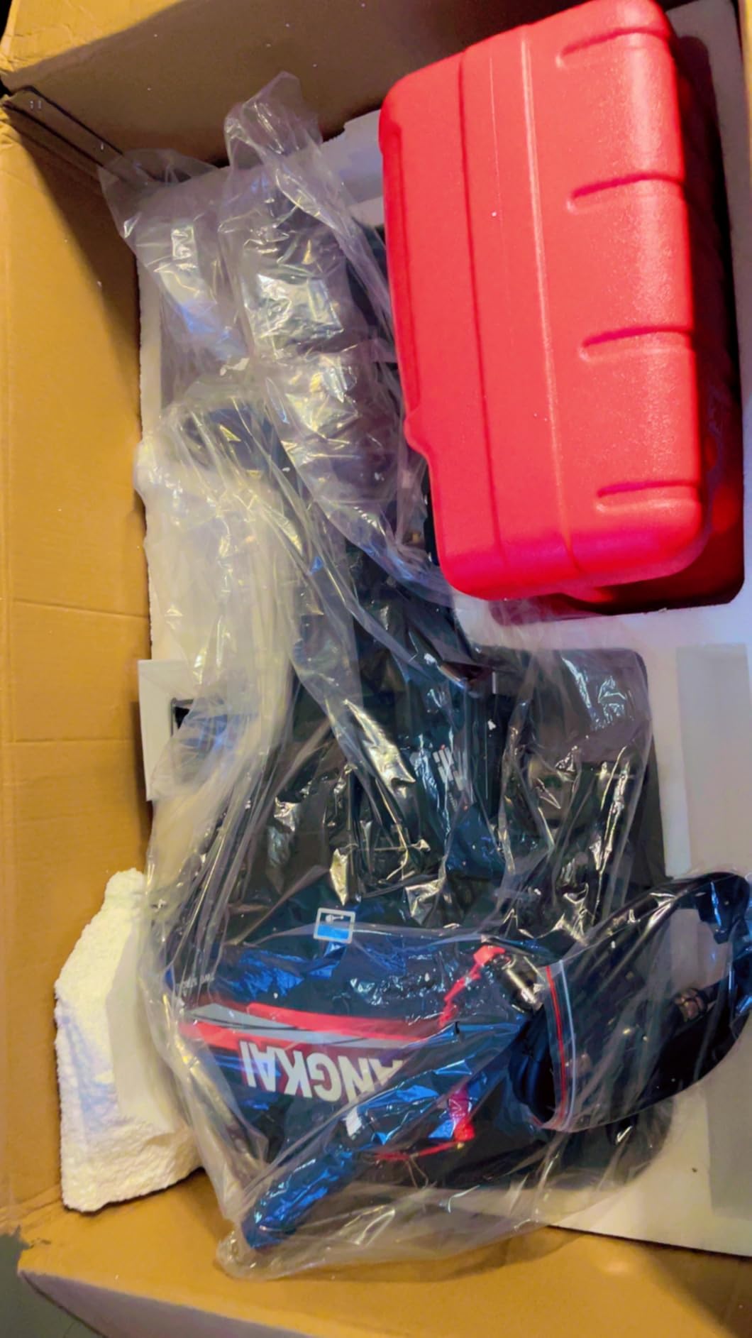 Short Shaft Outboard Motor, 2 Stroke 12 HP Outboard Boat Motor, 169CC Heavy Duty Fishing Boat Engine Marine Engine Tiller Control Motor with Water Cooling & CDI Ignition System customer photo 1