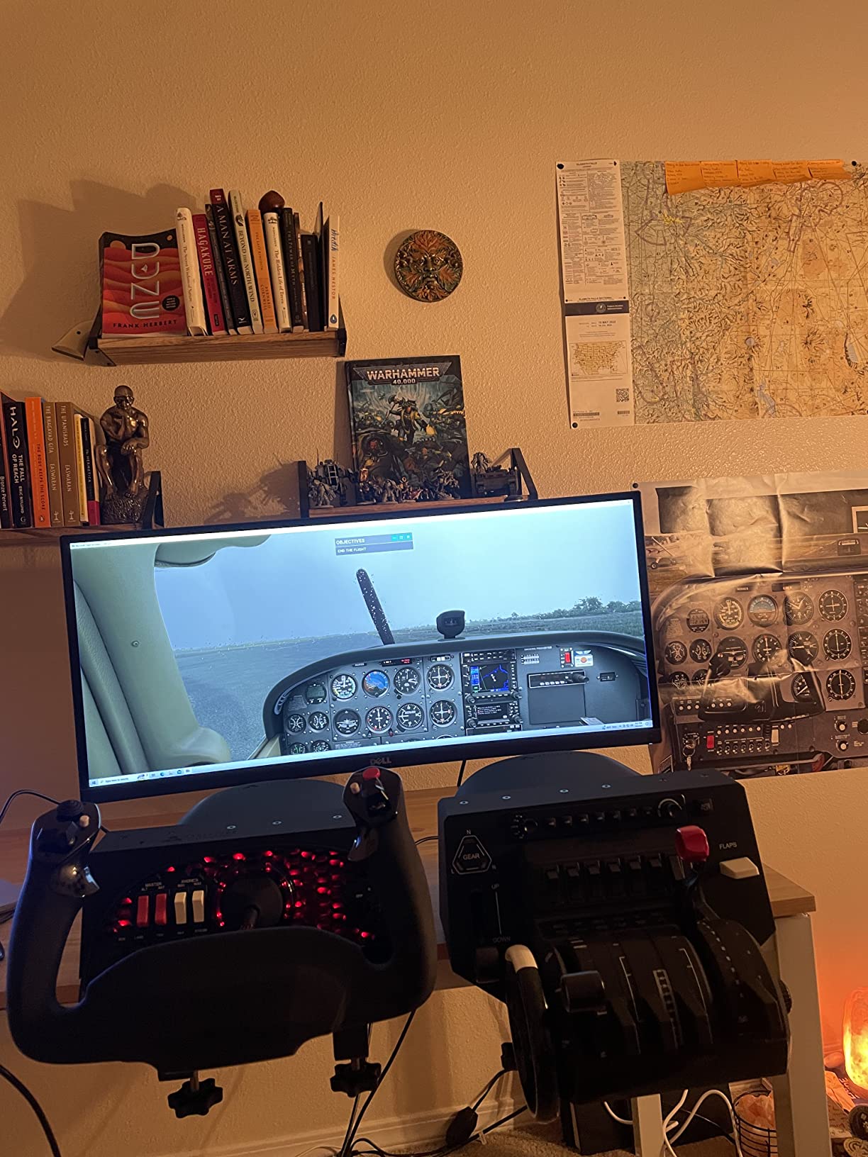 Honeycomb Alpha Flight Controls Yoke Bundle customer photo 2