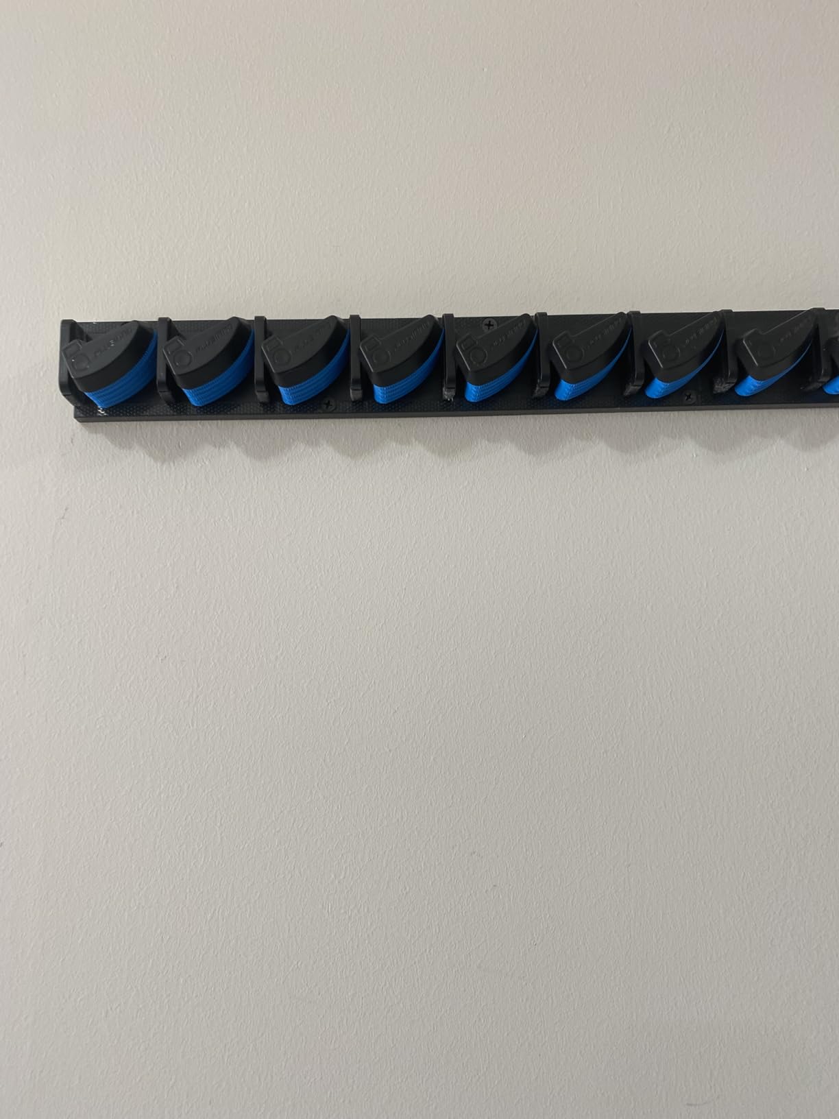 PLUSINNO V9 Vertical Fishing Rod Holder, Wall Mounted Fishing Rod Rack, Fishing Pole Holder Holds Up to 9 Rods or Combos, Fishing Rod Holders for Garage,Fishing Gear and fishing Gifts for Men customer photo 2