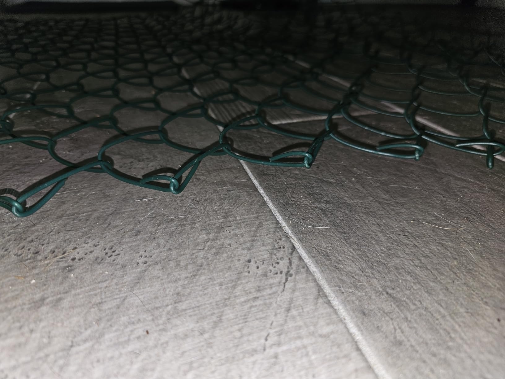 Amagabeli PVC Green Vinyl Coated Galvanized Steel Chain Link Fence Fabric 36inch x 82ft 13Gauge Diamond Mesh Wire Fencing Roll for Residential Commercial Property Protection Security Athletic Field customer photo 2