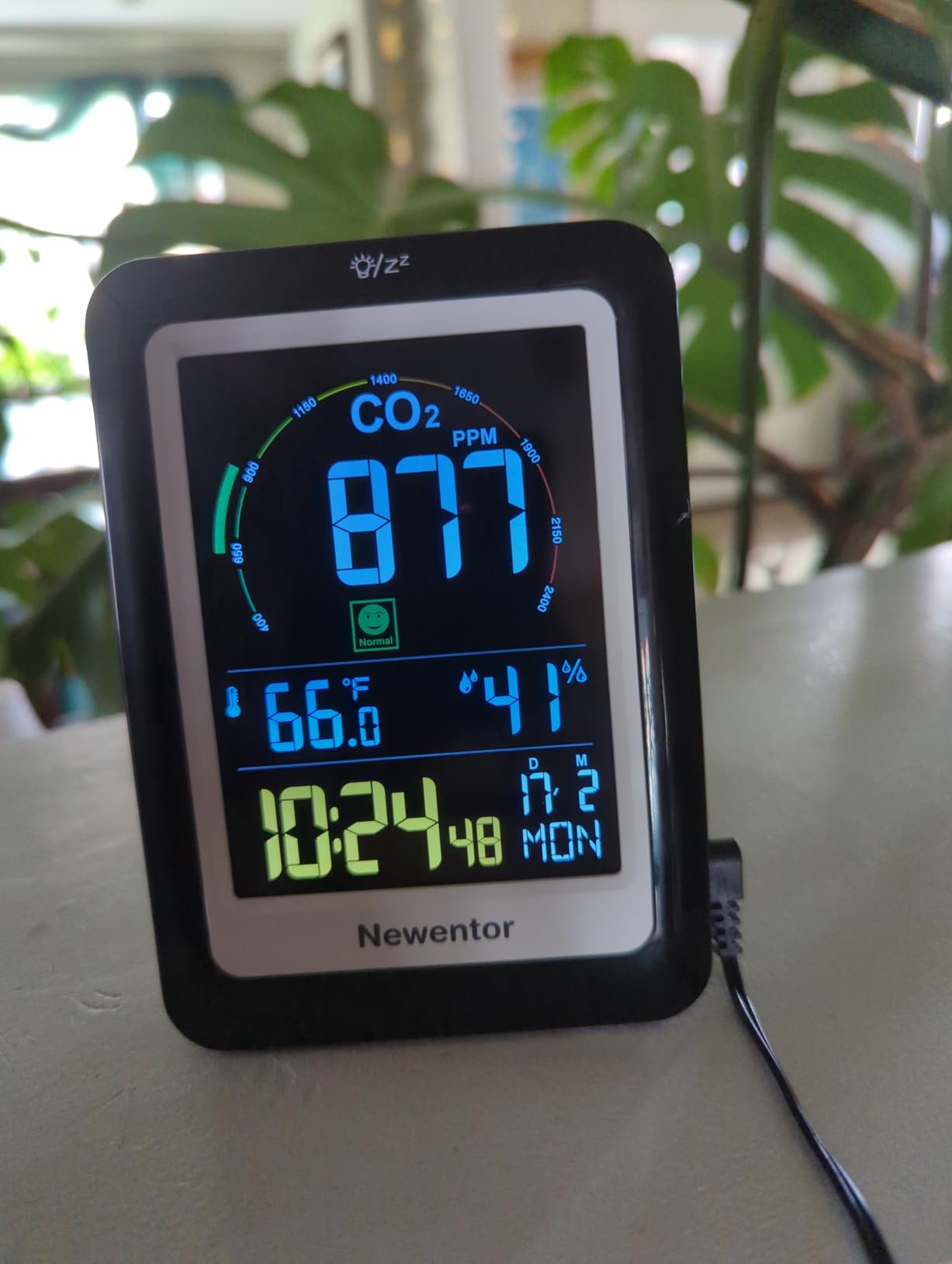 Newentor CO2 Monitor, Indoor Air Quality Meters, Carbon Dioxide Detector customer photo 1