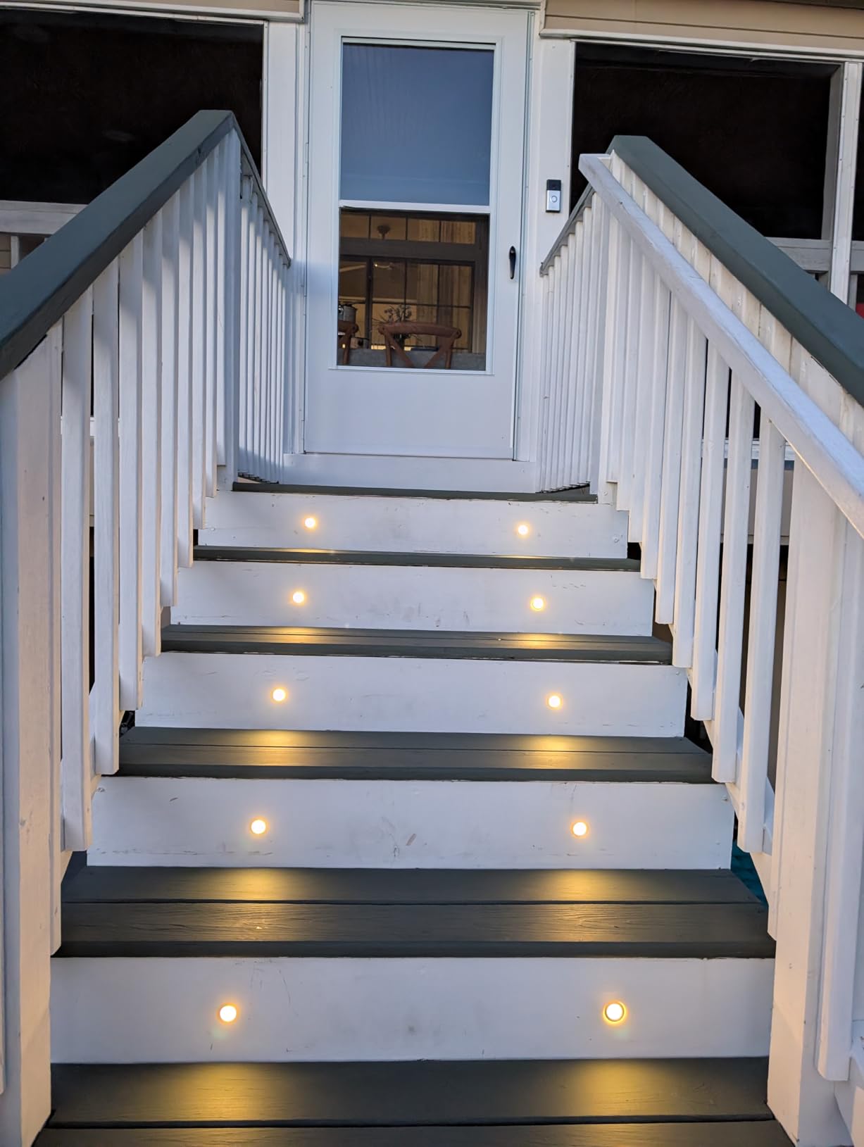 HIBOITEC Recessed LED Deck Light Kits(16Pack), 12V Low Voltage Landscape Lighting IP67 Waterproof Outdoor Step Stair Lights Warm White Deck Lighting for Garden Yard Steps Stair Patio Floor Decoration customer photo 2