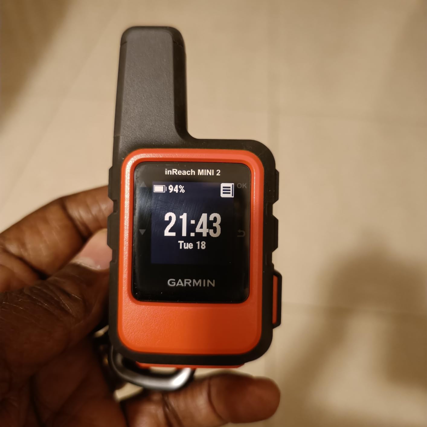 Garmin inReach® Mini 2, Satellite Communicator, Orange customer photo 2