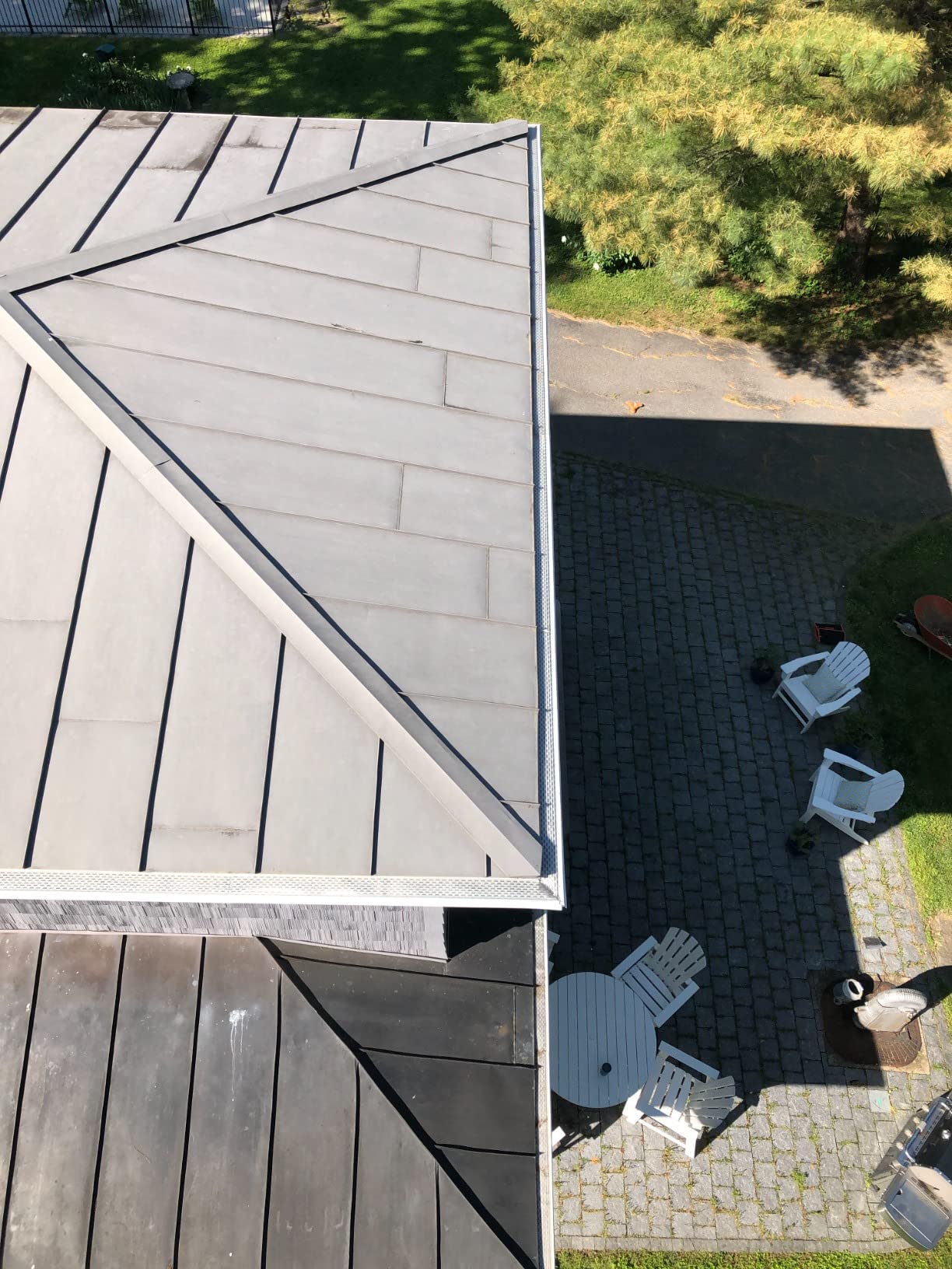 Micromesh Gutter Guards, 5 Inch, 25 FT, Stainless Mesh, White customer photo 2