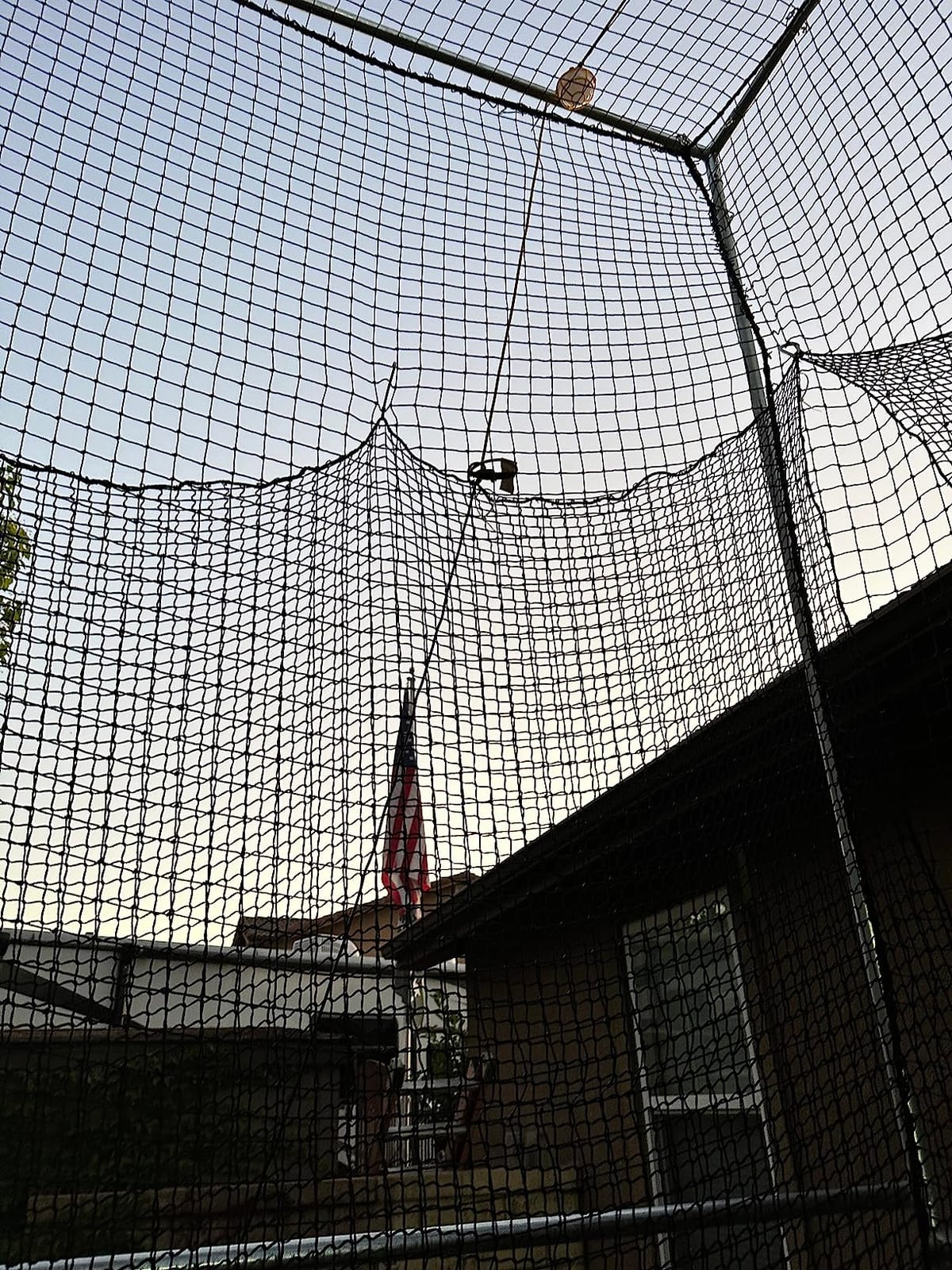 Amazgolf Golf Net,10Ft,15Ft,20Ft,25Ft, 30Ft, 40Ft Golf Practice Net,Sports Practice Barrier Net, Heavy Duty Ball Netting Golf Hitting Net, DIY Ball Net,Baseball Net Hockey Net and Chipping Net customer photo 2
