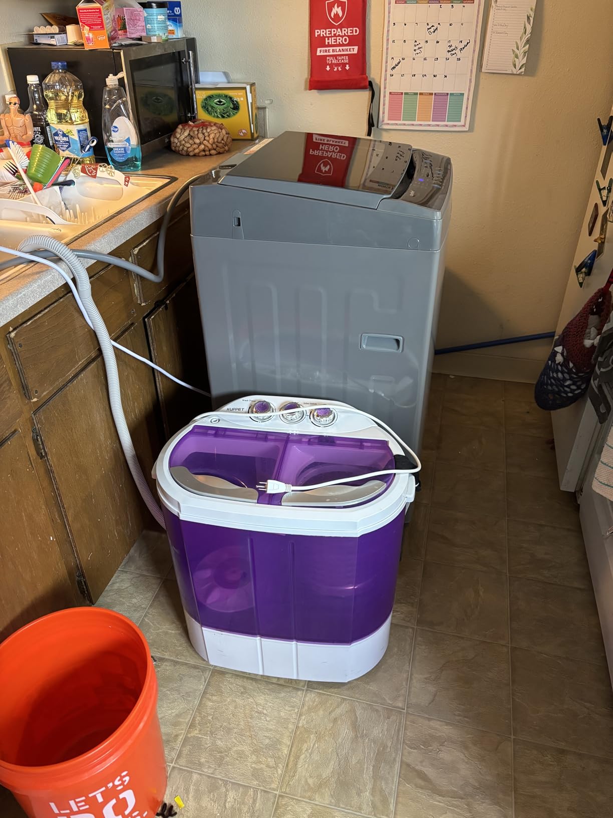 COMFEE' Portable Washing Machine and Washer 2.4 Cu.ft LED Compact Laundry customer photo 2