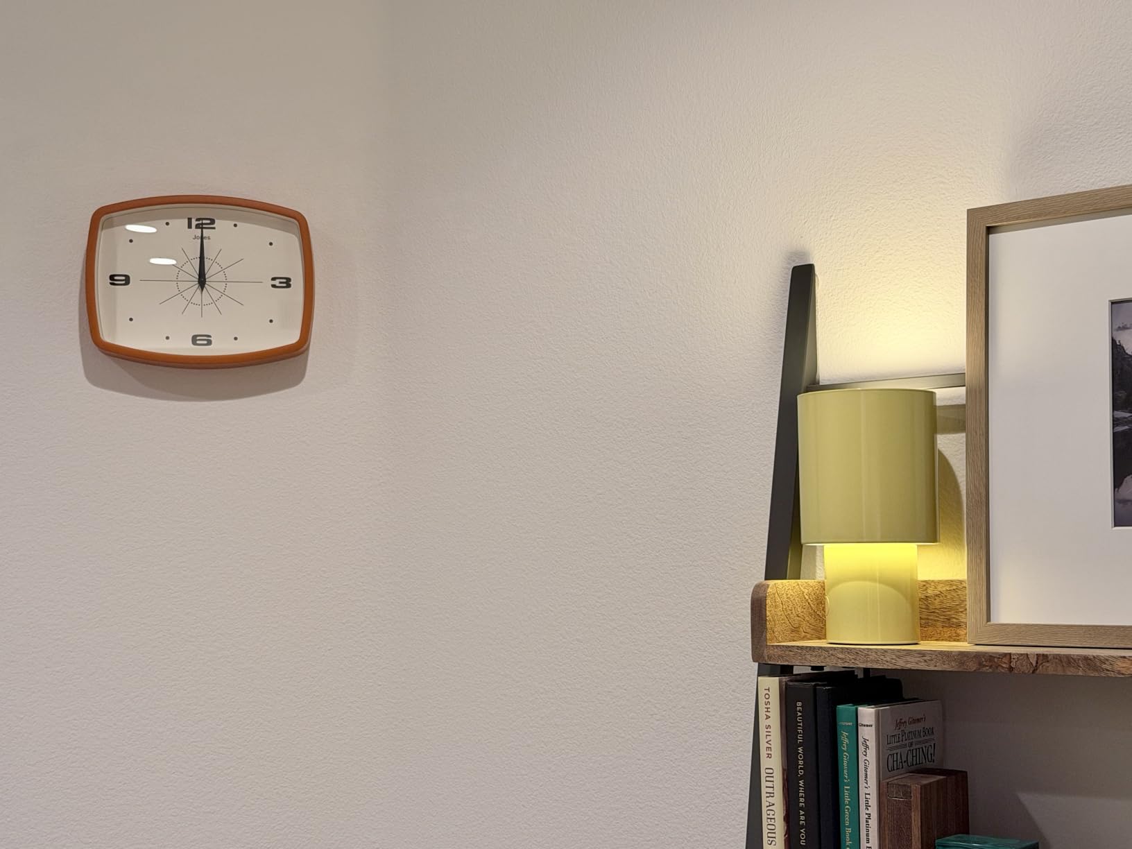 JONES CLOCKS® Movie wall Clock | Rectangular Retro Clock | 10
