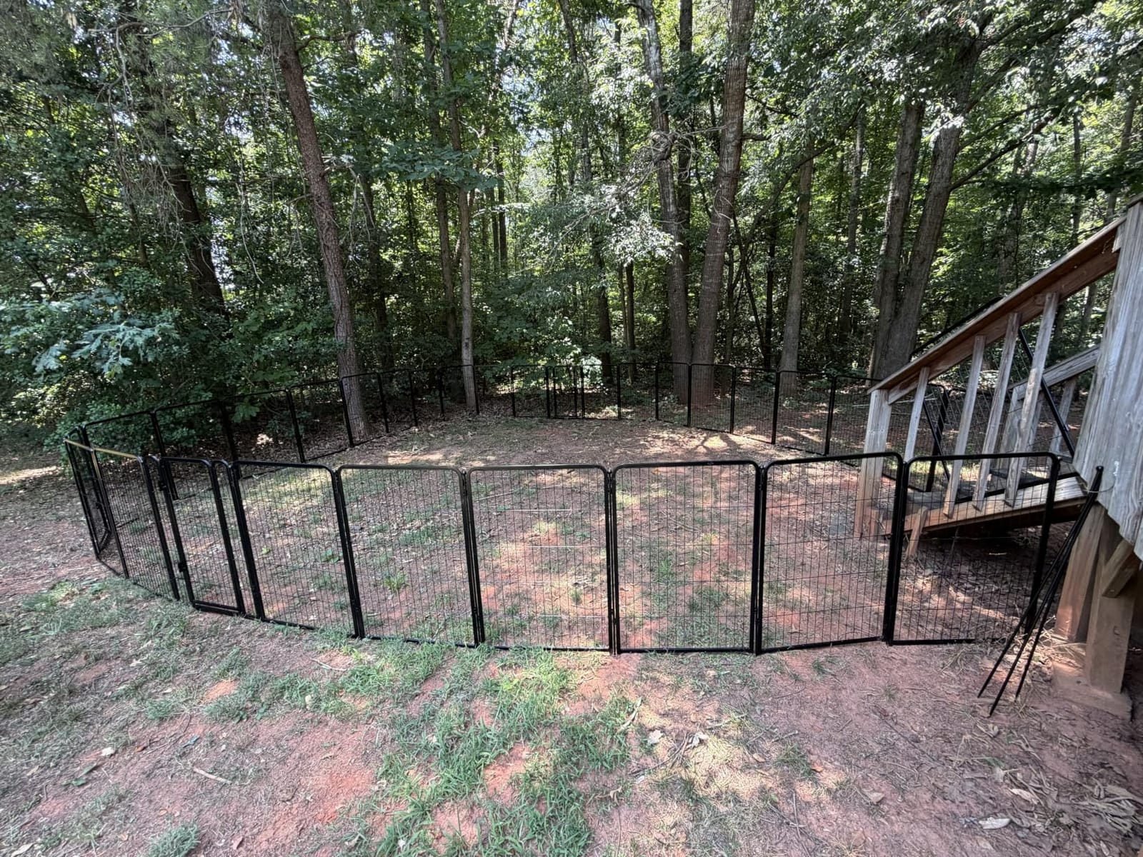 FXW No Dig Garden Fence, Outdoor for Yard, 40in(H) x 36.4ft(L), 16 Panels customer photo 2